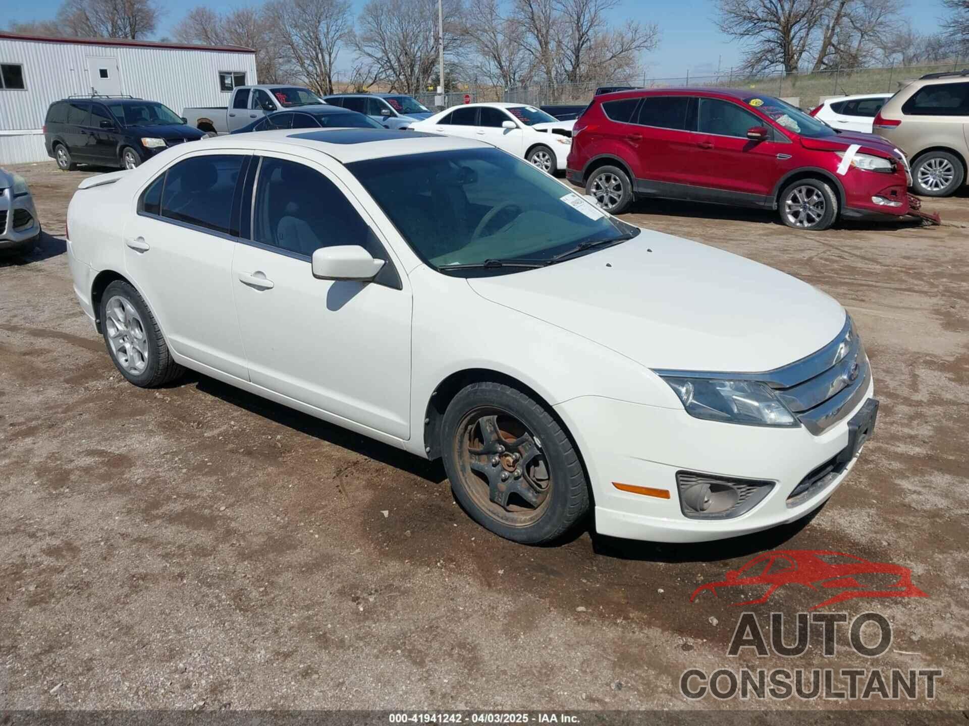 FORD FUSION 2011 - 3FAHP0HA0BR127917