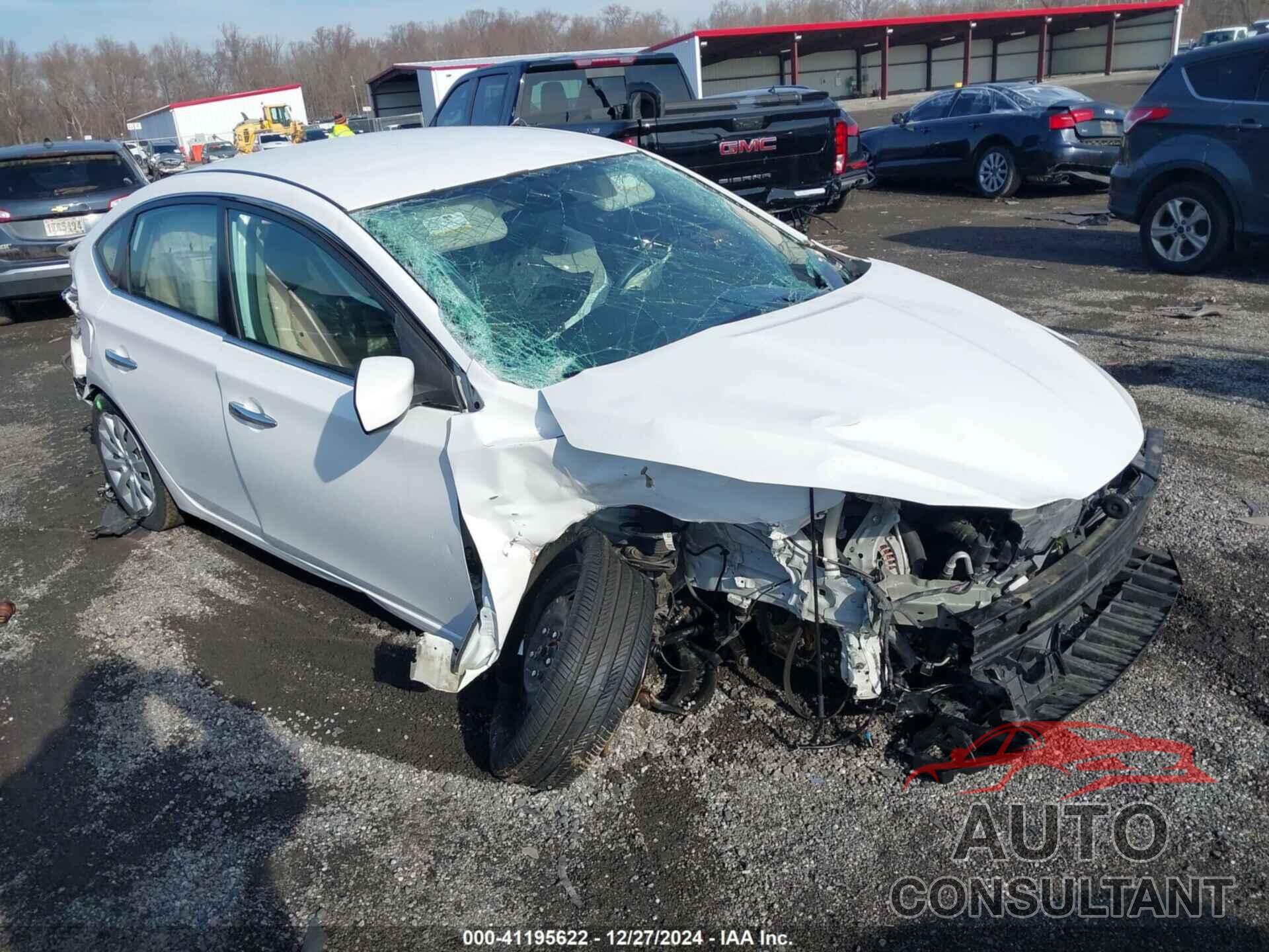 NISSAN SENTRA 2016 - 3N1AB7AP9GY330273