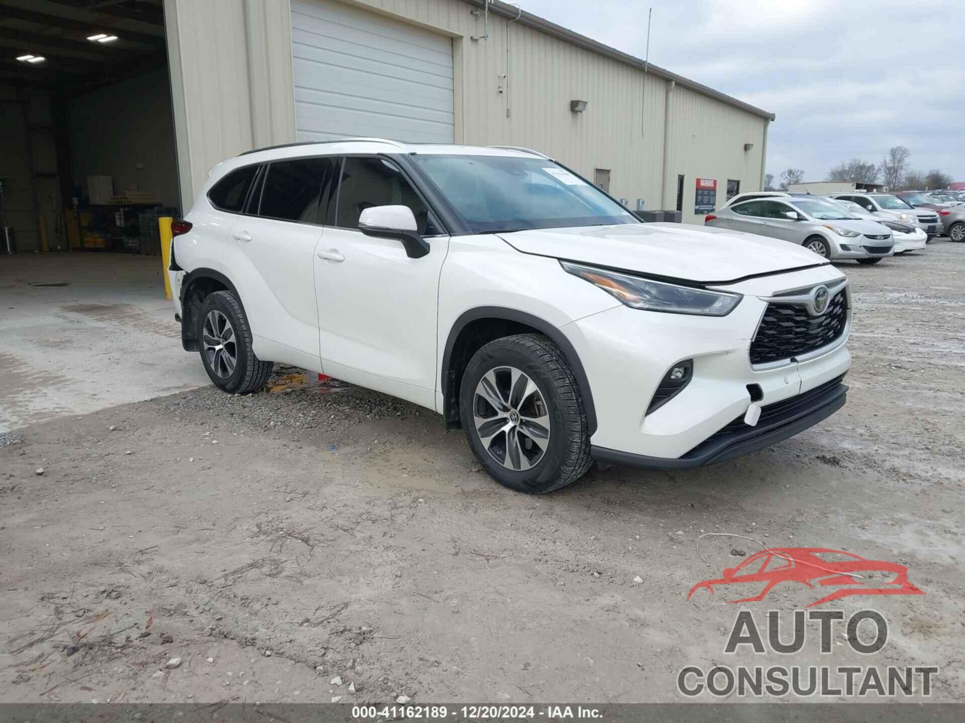 TOYOTA HIGHLANDER 2021 - 5TDGZRBH6MS113921