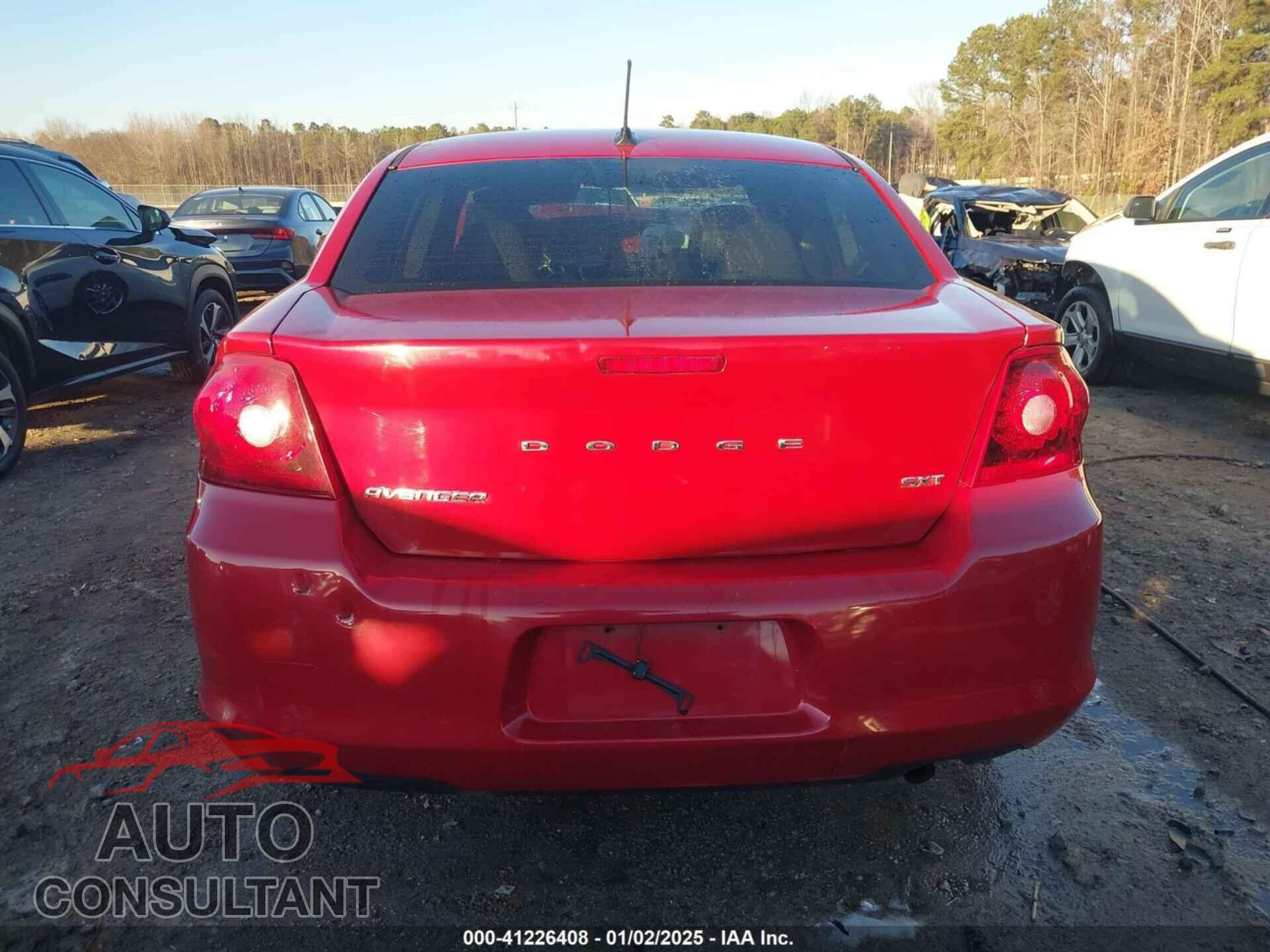 DODGE AVENGER 2013 - 1C3CDZCB3DN716133