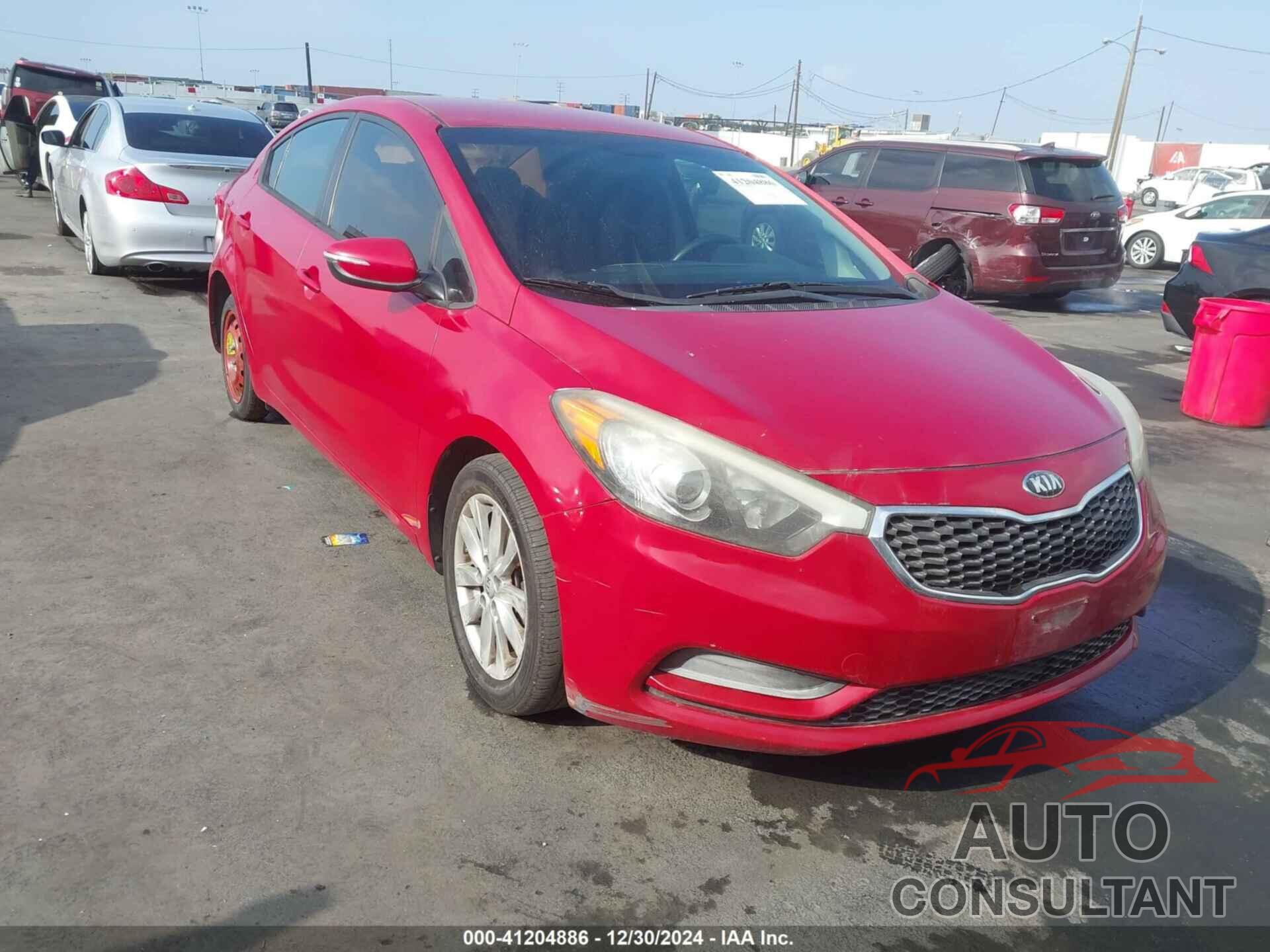 KIA FORTE 2016 - KNAFX4A67G5460881