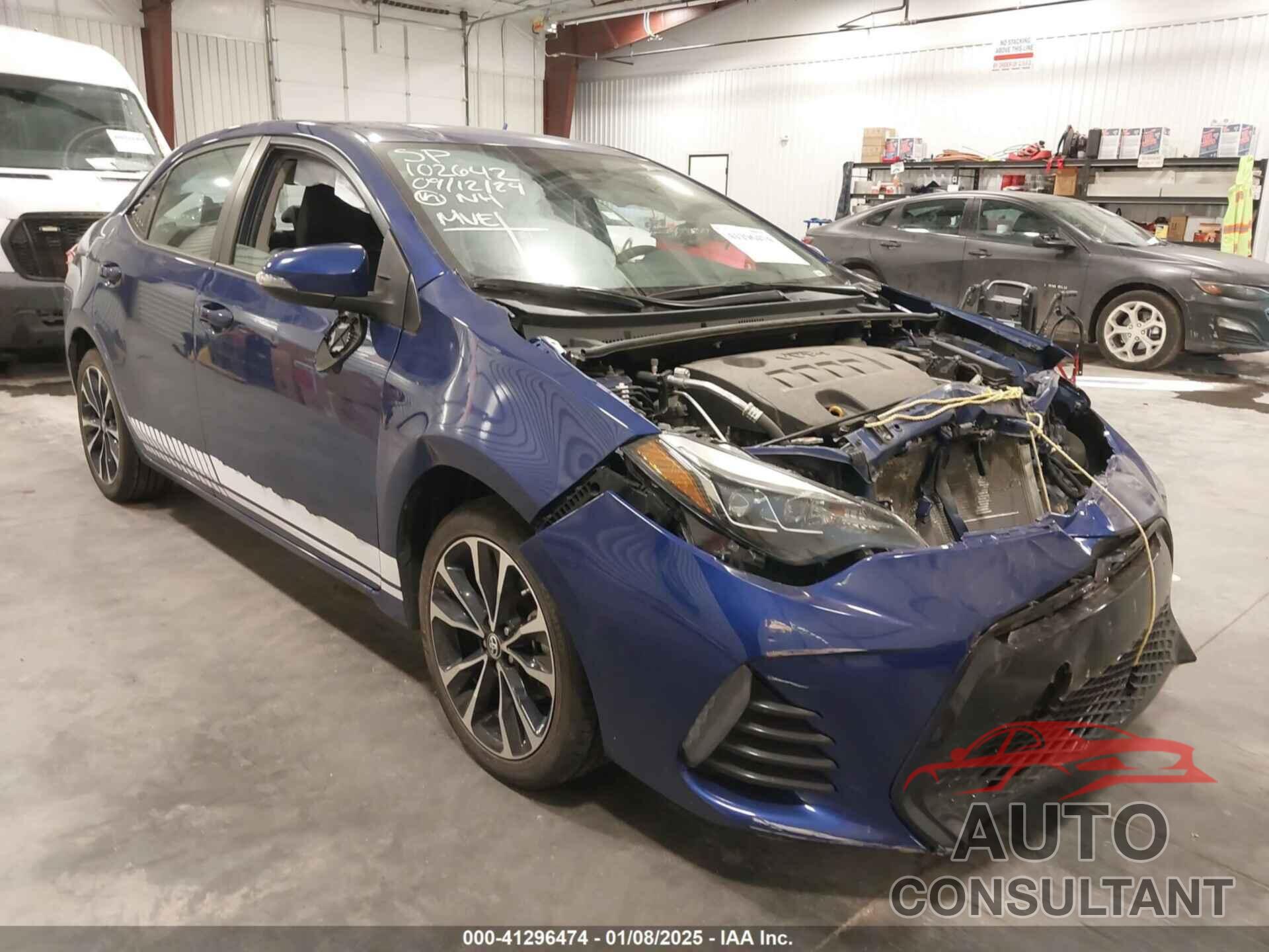 TOYOTA COROLLA 2019 - 2T1BURHEXKC181652