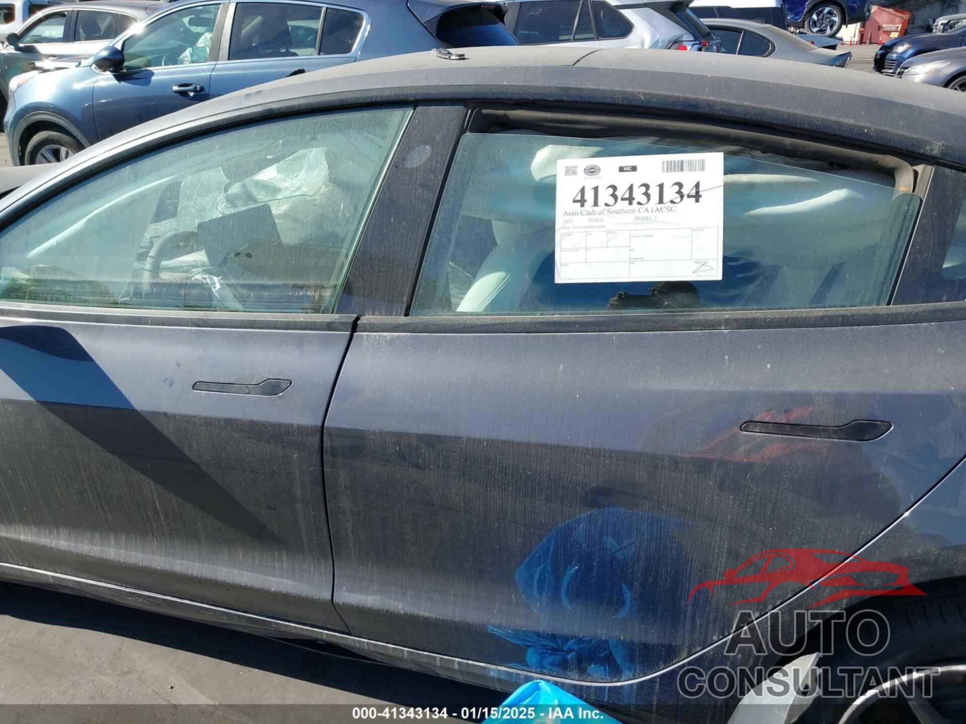 TESLA MODEL 3 2022 - 5YJ3E1EA6NF354250