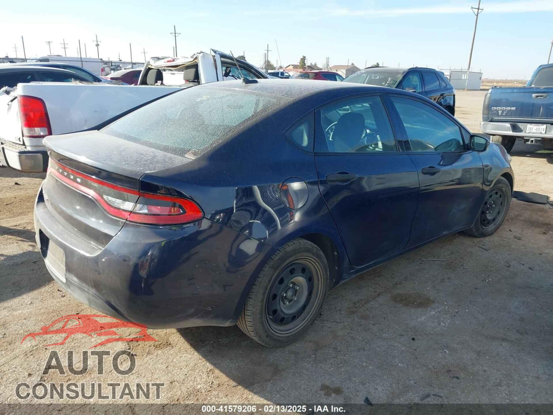 DODGE DART 2013 - 1C3CDFAA7DD127715