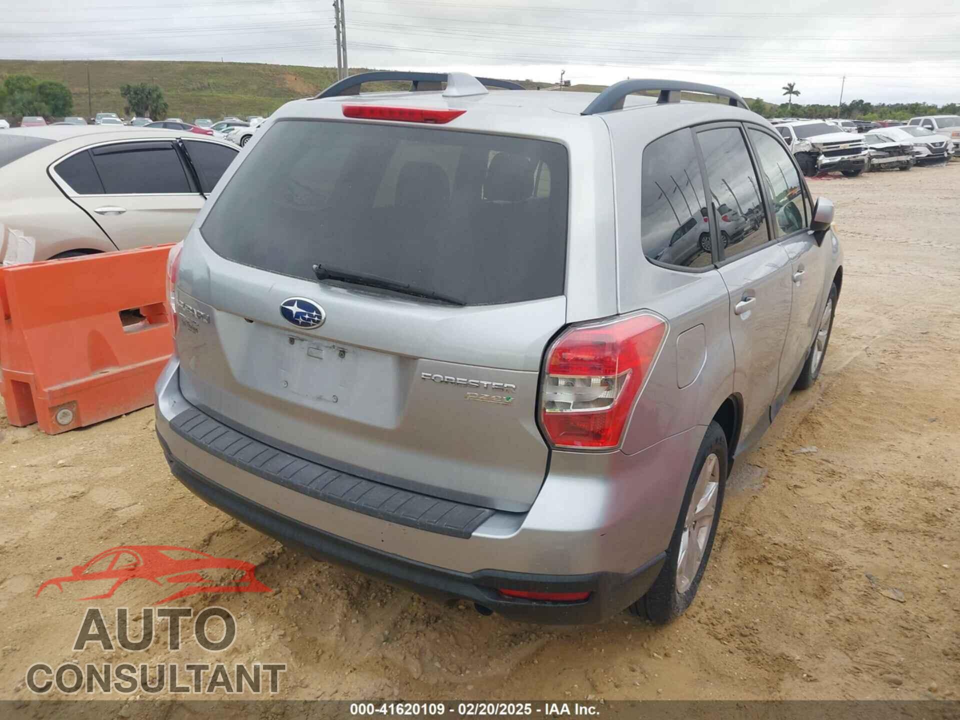 SUBARU FORESTER 2016 - JF2SJADC2GH490292