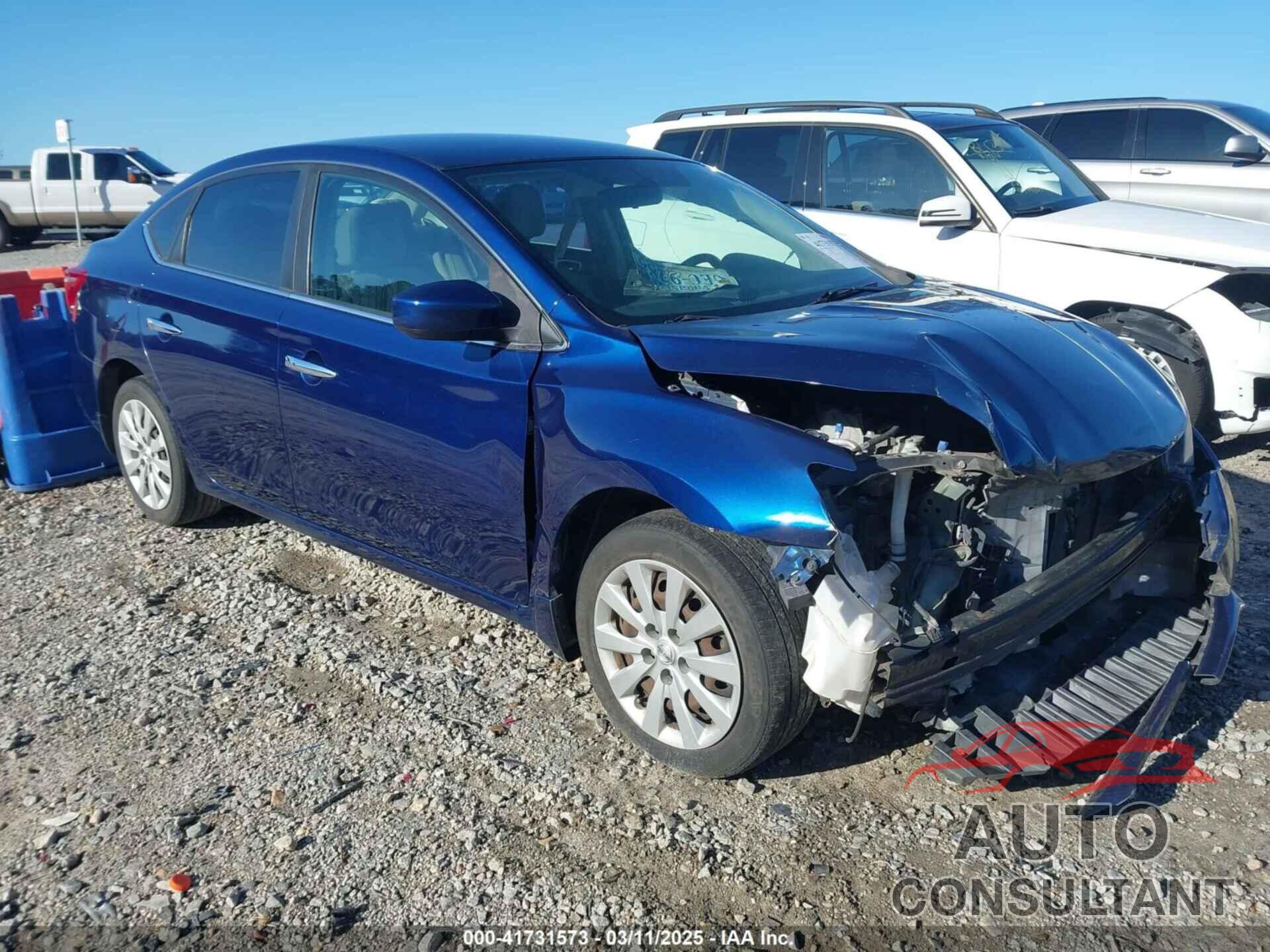 NISSAN SENTRA 2017 - 3N1AB7AP2HY207223