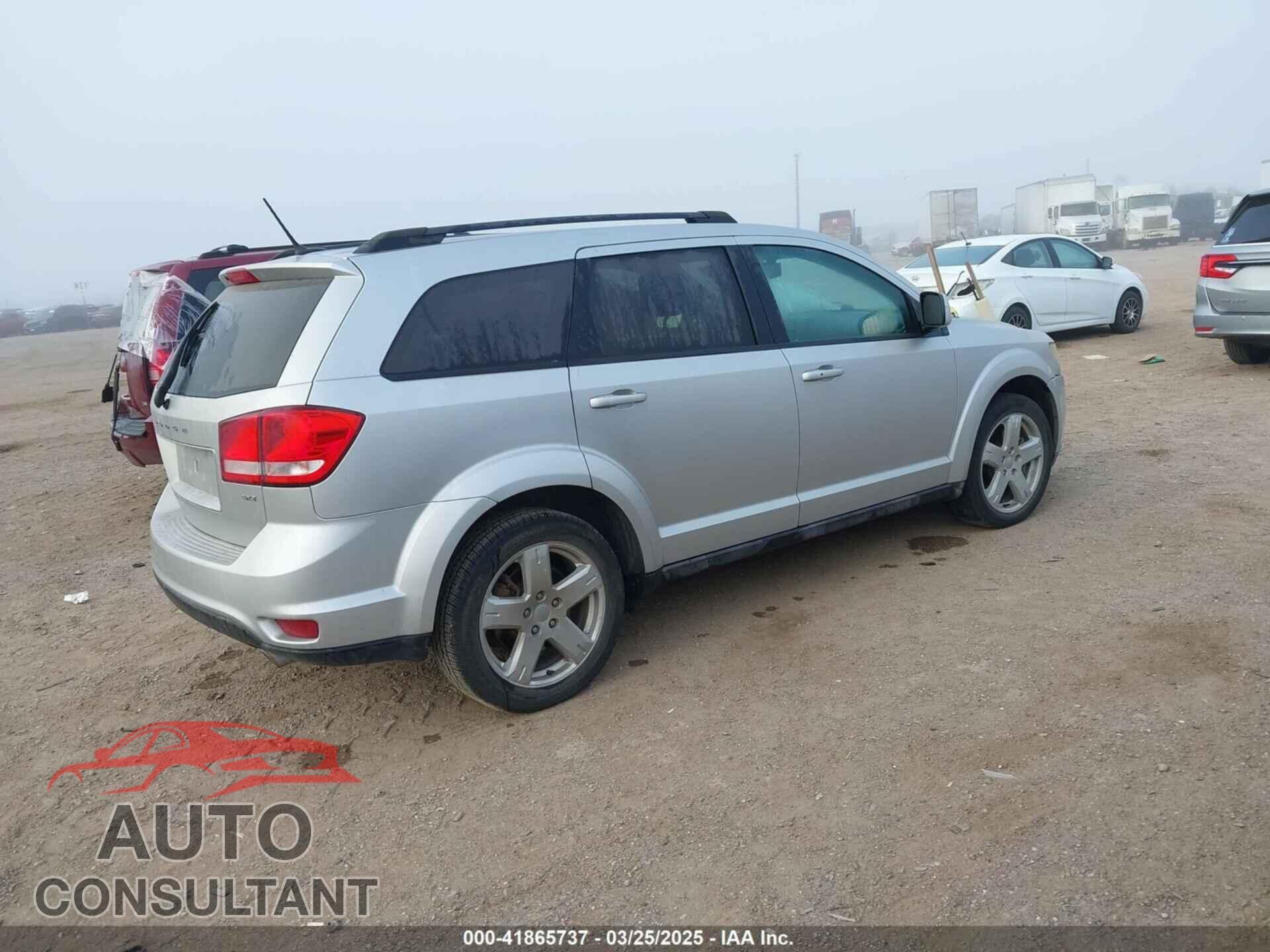 DODGE JOURNEY 2012 - 3C4PDCBG7CT358458