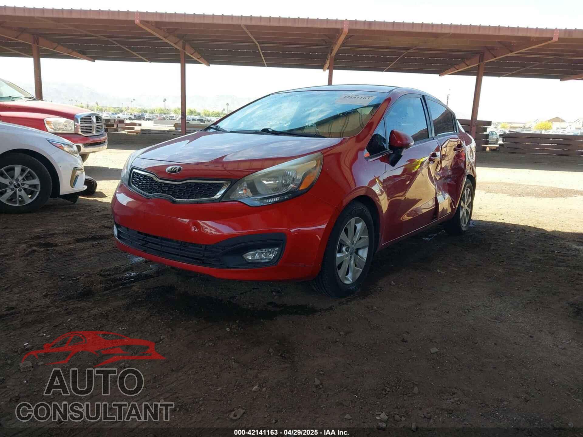 KIA RIO 2015 - KNADN4A38F6448444