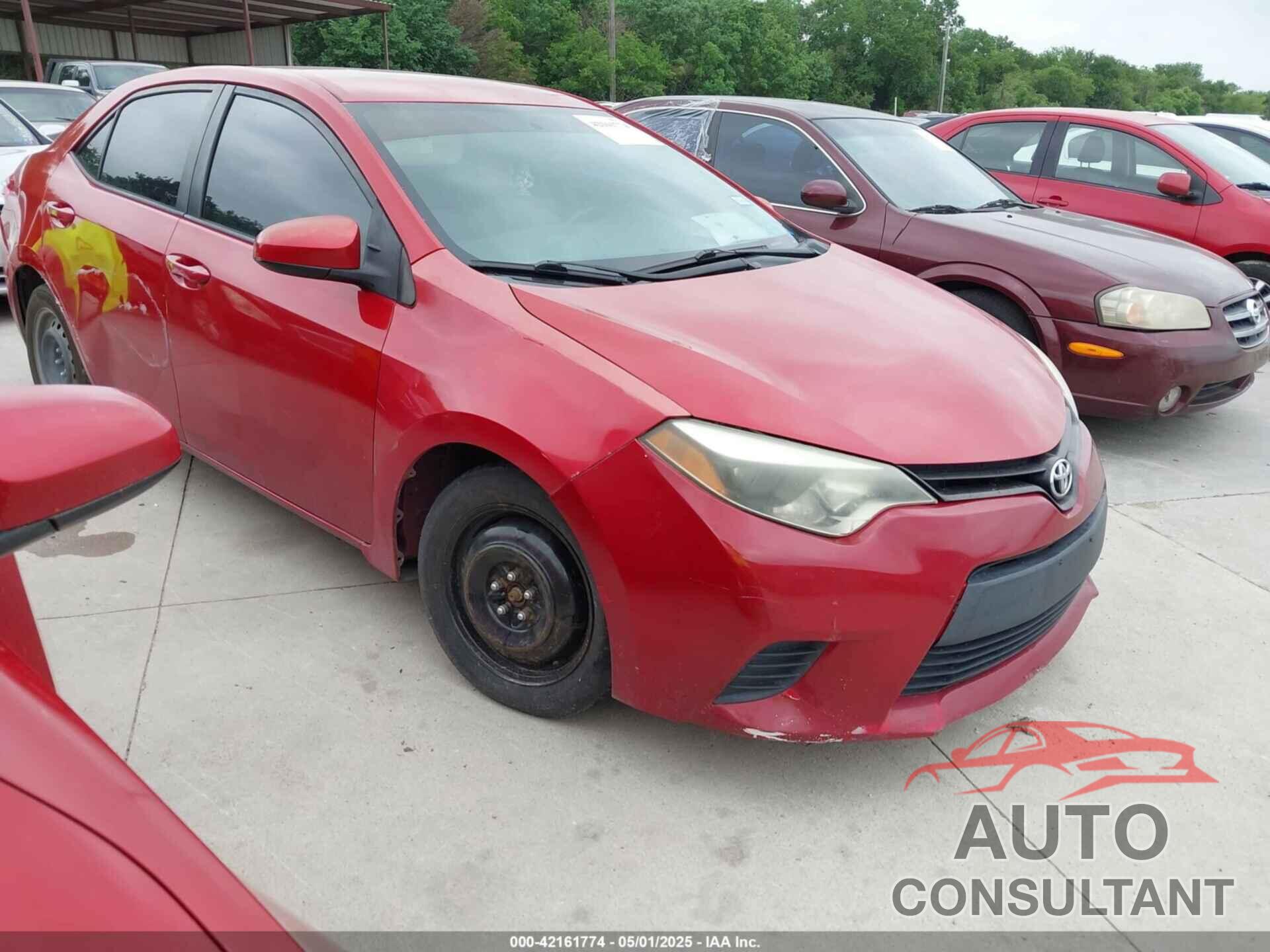 TOYOTA COROLLA 2014 - 5YFBURHE0EP080270