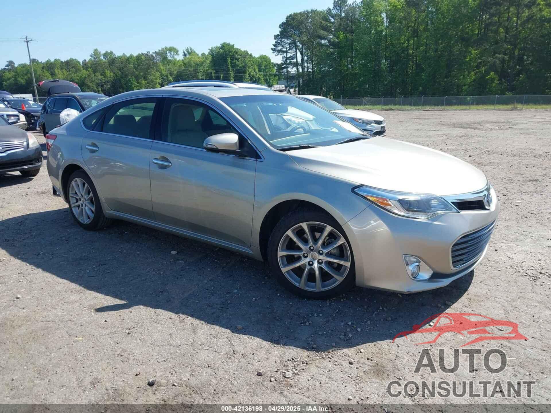 TOYOTA AVALON 2014 - 4T1BK1EBXEU104624