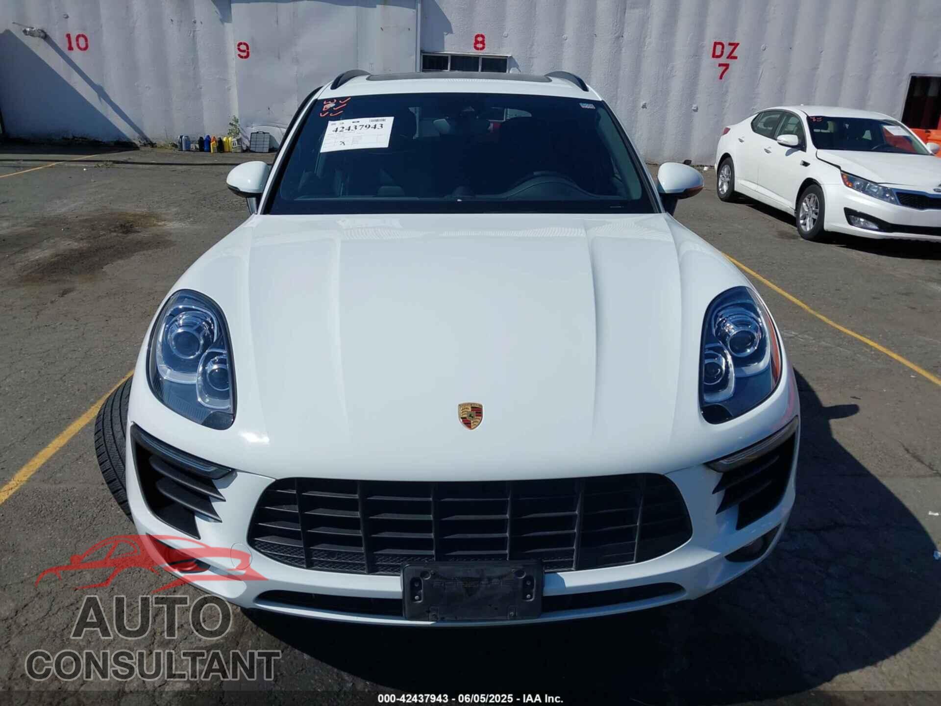 PORSCHE MACAN 2017 - WP1AA2A57HLB04985