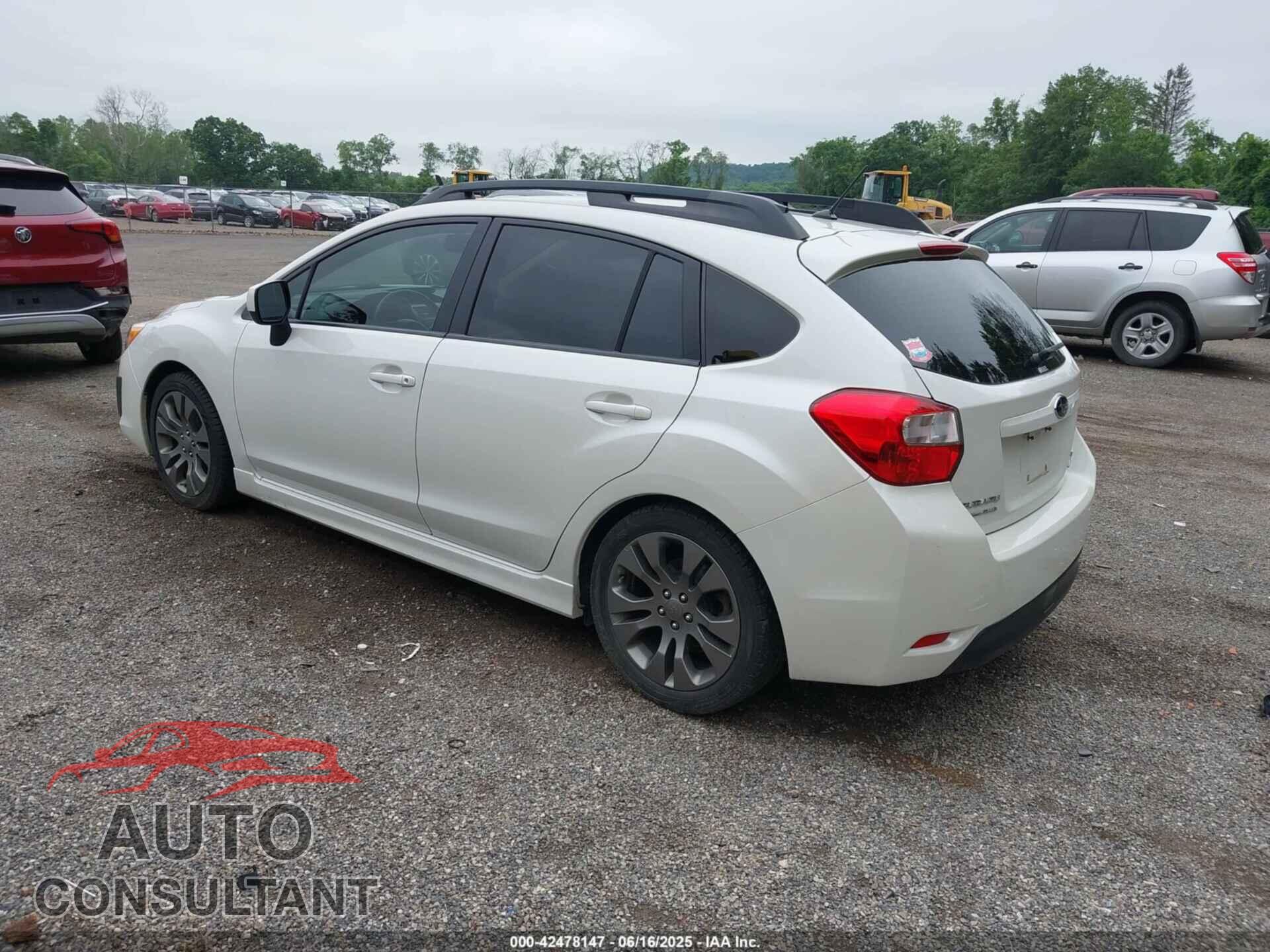 SUBARU IMPREZA 2013 - JF1GPAR69D2893017