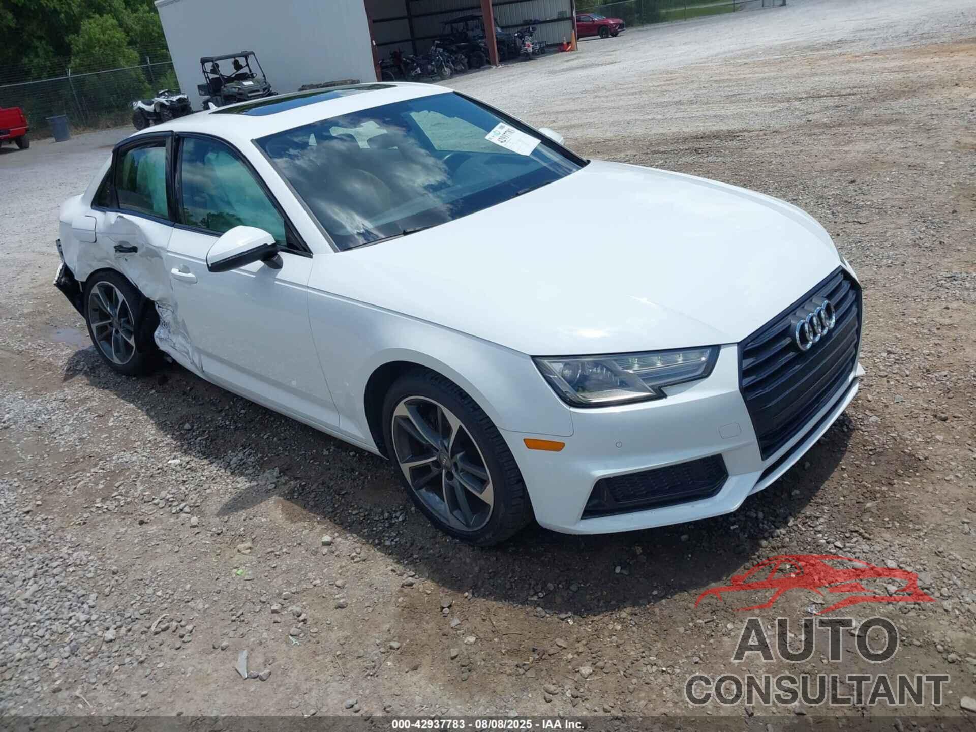 AUDI A4 2019 - WAUGMAF42KN021518