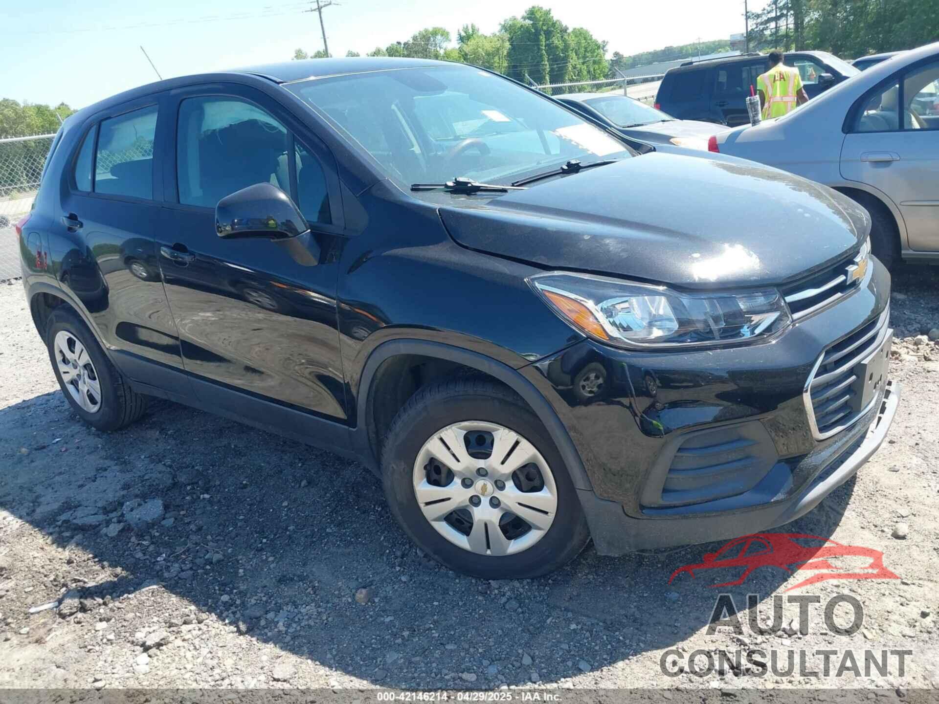 CHEVROLET TRAX 2017 - 3GNCJKSB8HL148181
