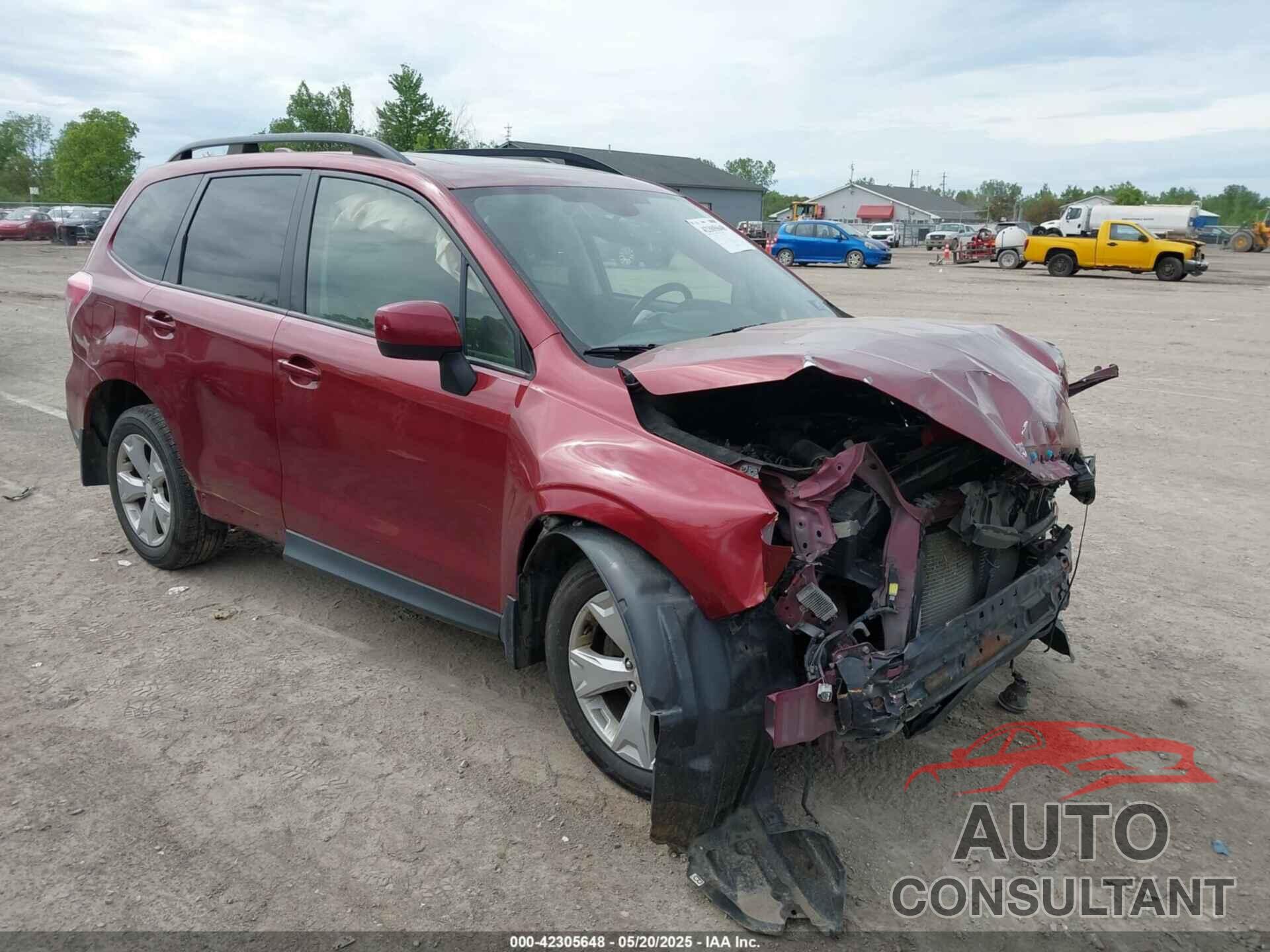 SUBARU FORESTER 2016 - JF2SJAFC2GH422118
