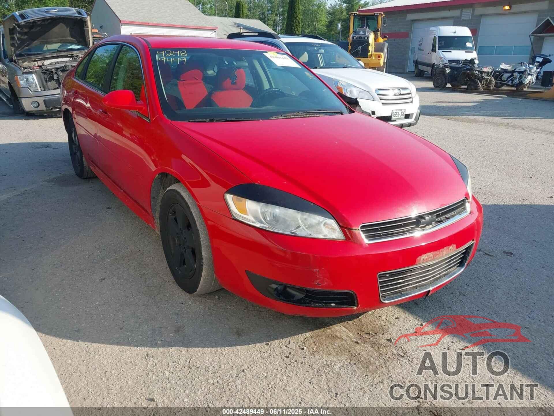 CHEVROLET IMPALA 2011 - 2G1WG5EKXB1235549