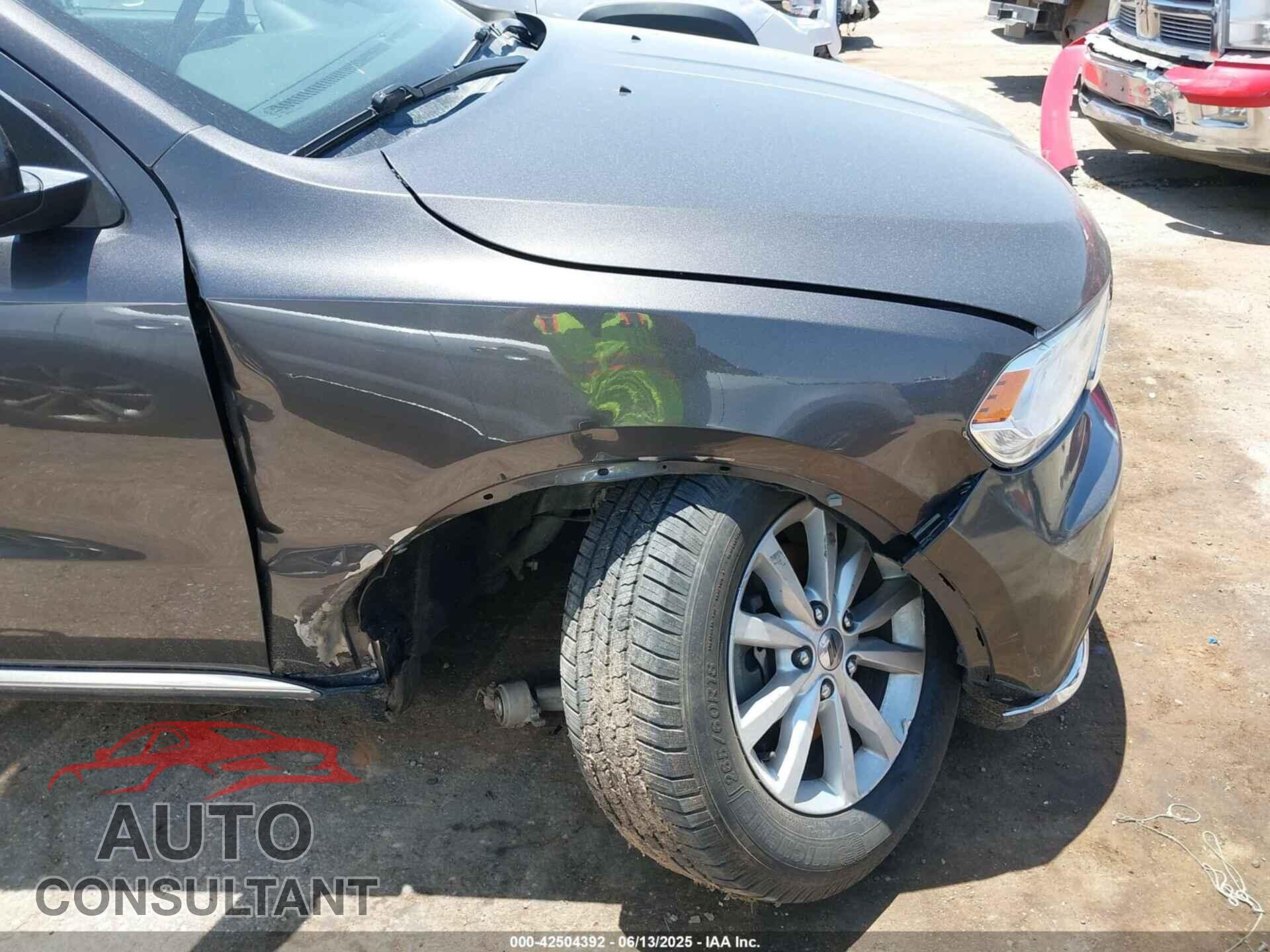 DODGE DURANGO 2019 - 1C4RDJAG6KC536045