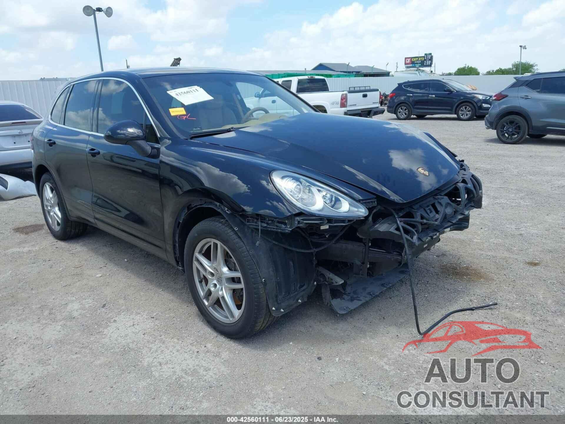 PORSCHE CAYENNE 2013 - WP1AA2A23DLA13020