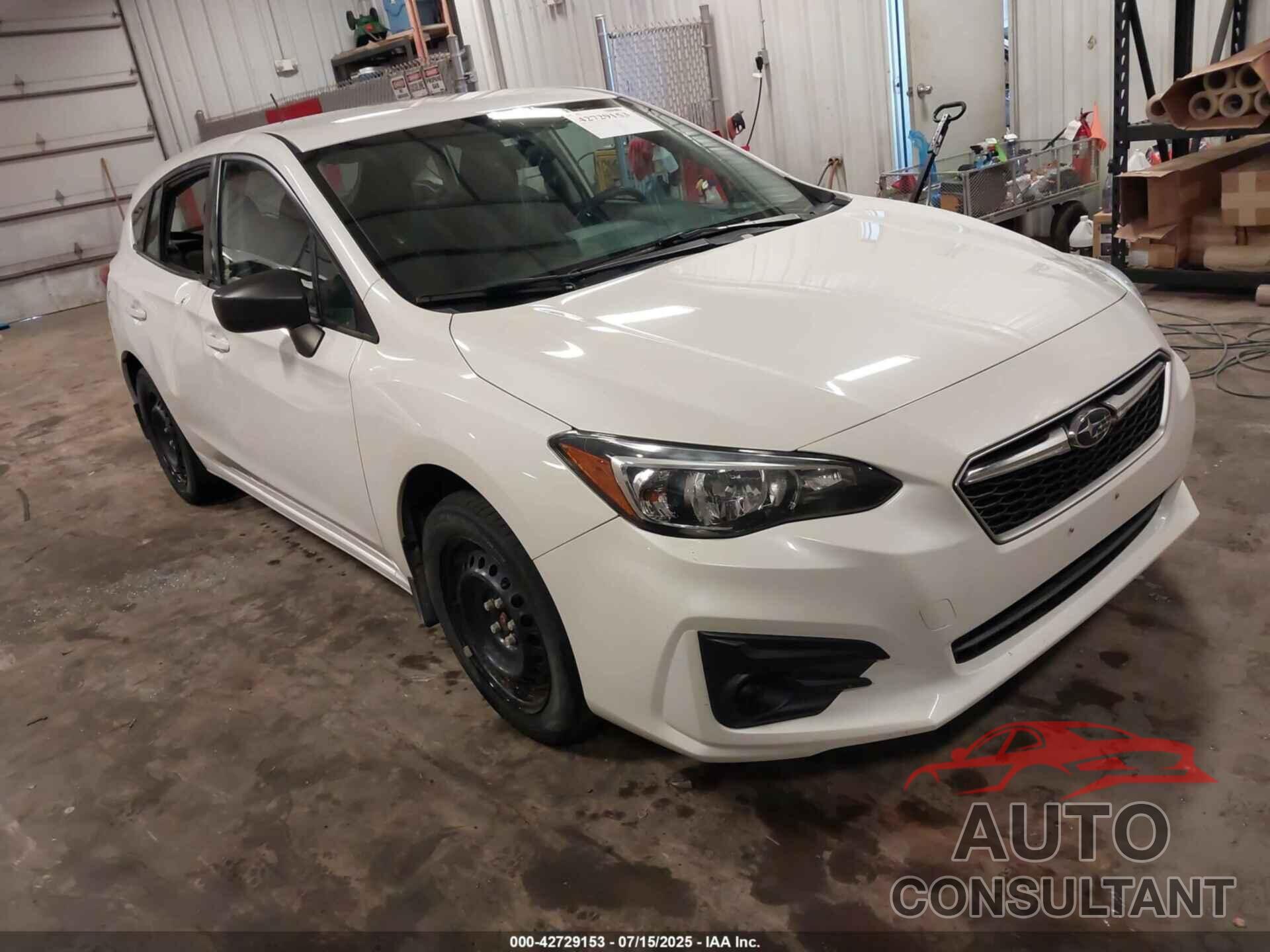 SUBARU IMPREZA 2017 - 4S3GTAA6XH3705381