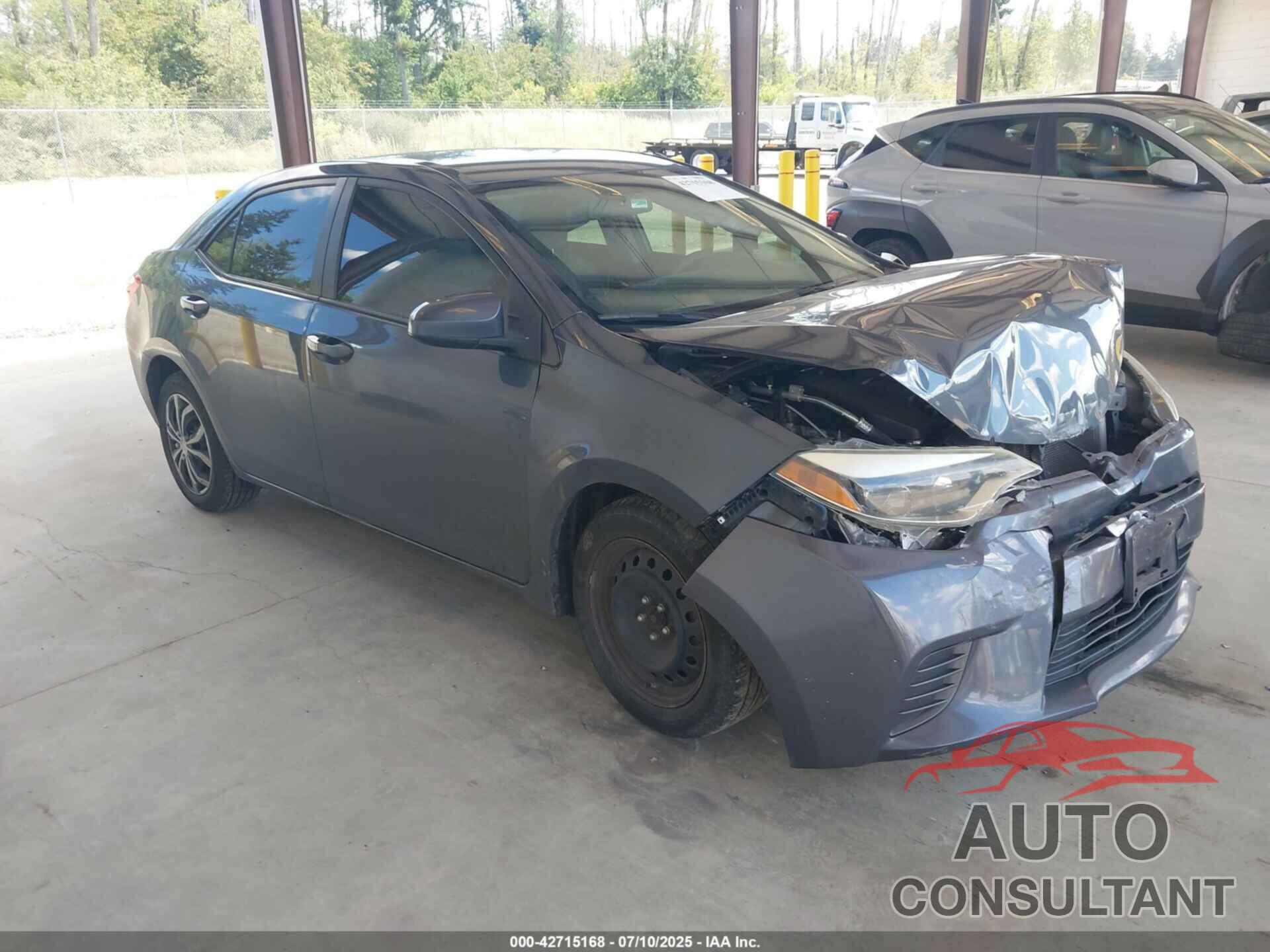 TOYOTA COROLLA 2015 - 2T1BPRHE4FC392052