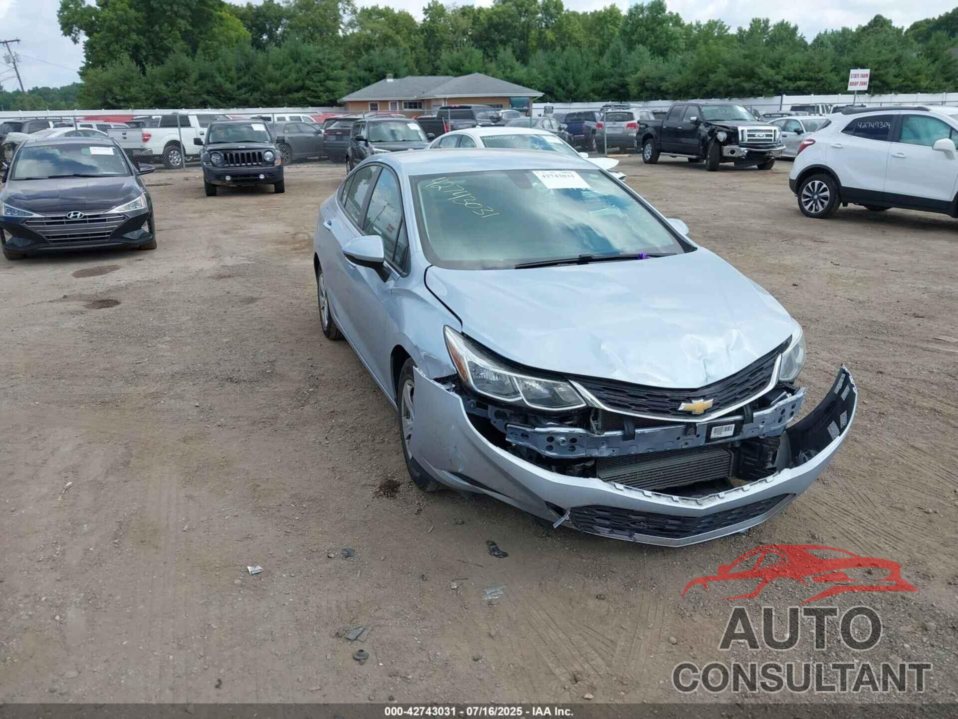 CHEVROLET CRUZE 2017 - 1G1BC5SM1H7163023