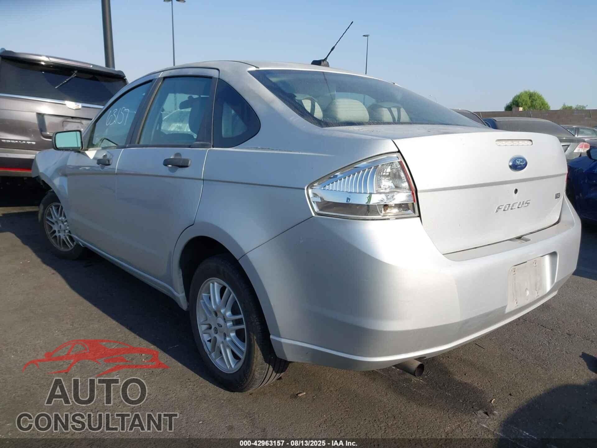 FORD FOCUS 2009 - 1FAHP35N89W202086