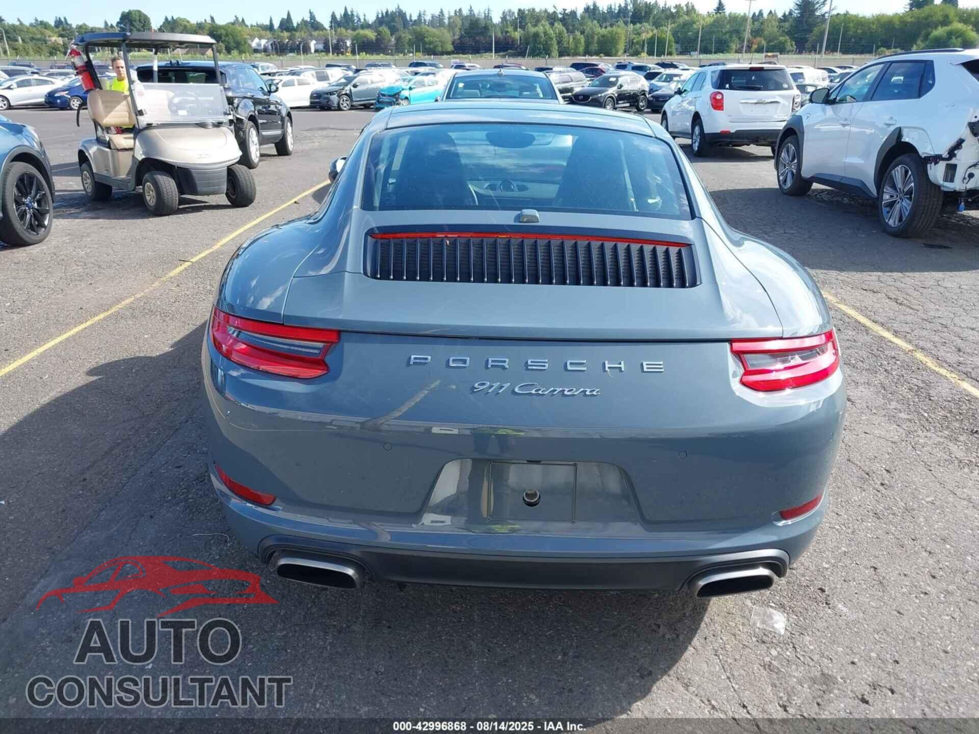 PORSCHE 911 2017 - WP0AA2A98HS106108