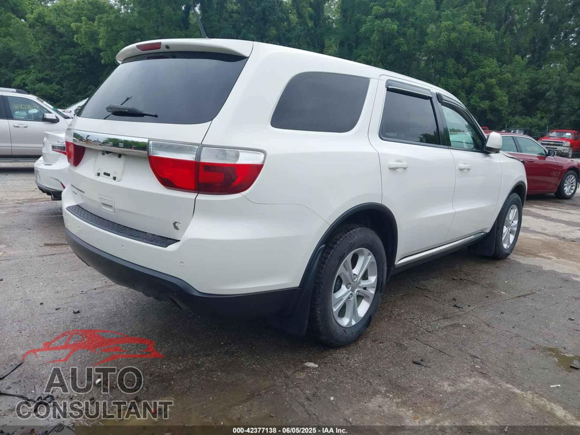 DODGE DURANGO 2012 - 1C4RDJAG8CC336267