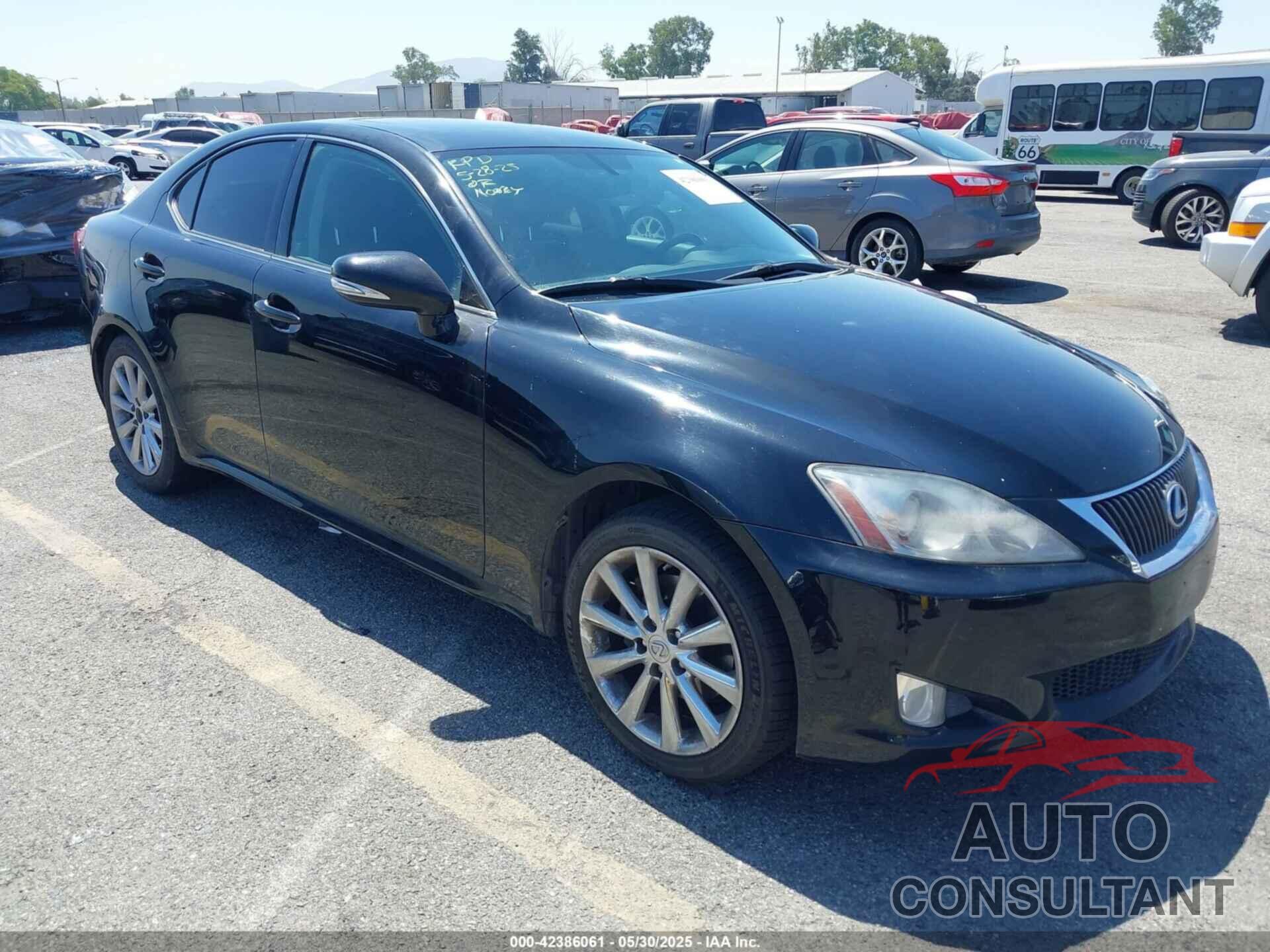 LEXUS IS 250 2010 - JTHBF5C27A5129048