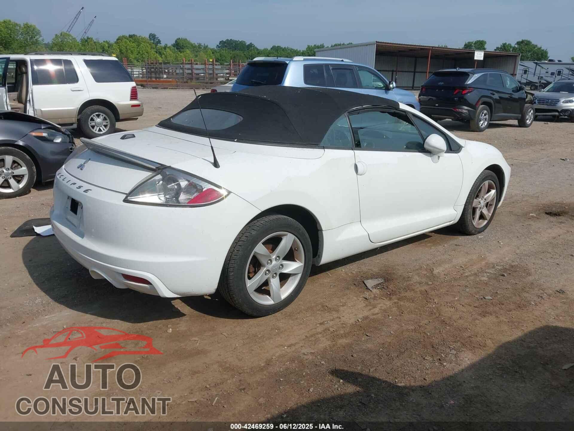 MITSUBISHI ECLIPSE SPYDER 2009 - 4A3AL25F49E011729