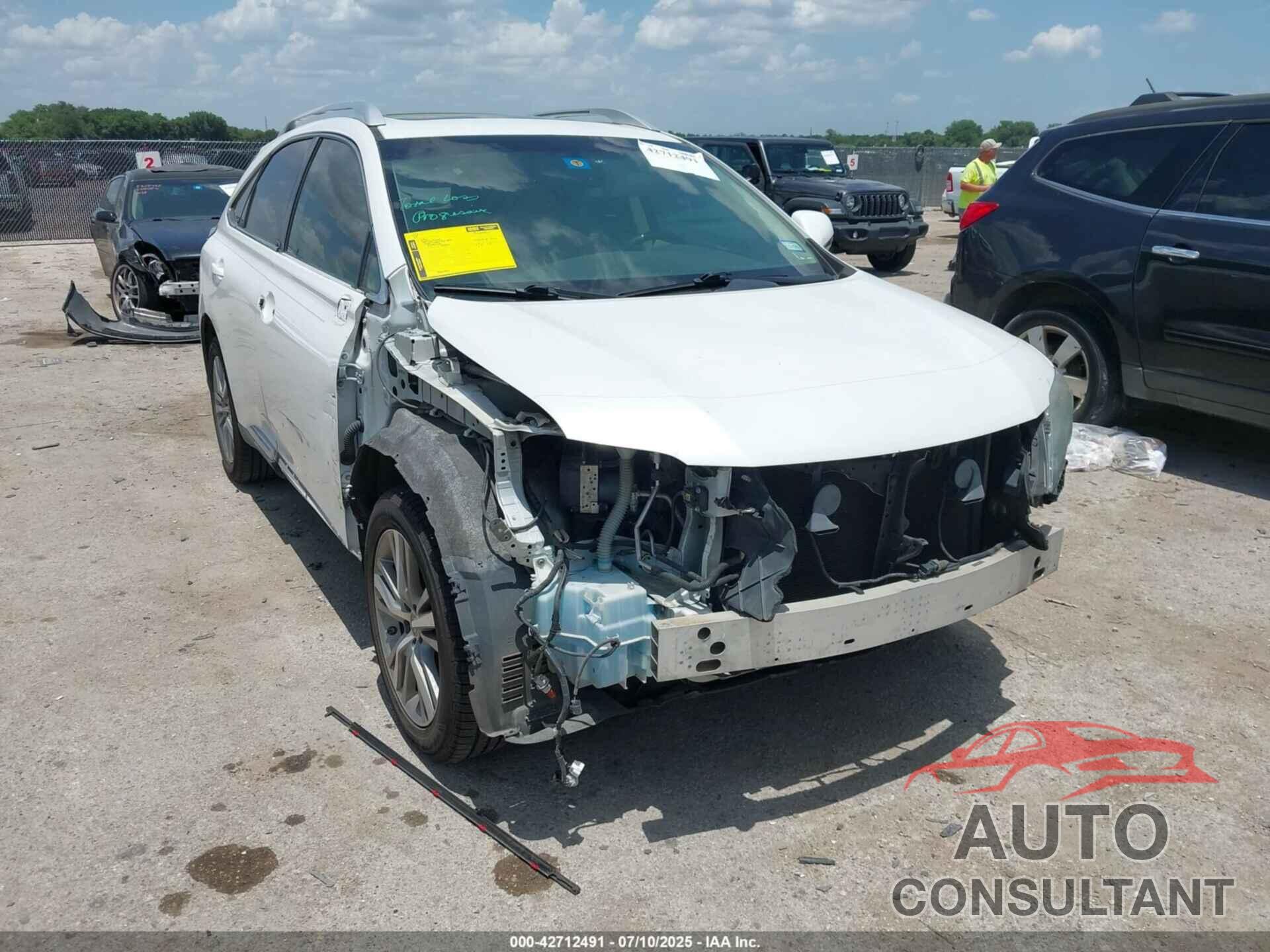 LEXUS RX 350 2015 - 2T2ZK1BA4FC203674