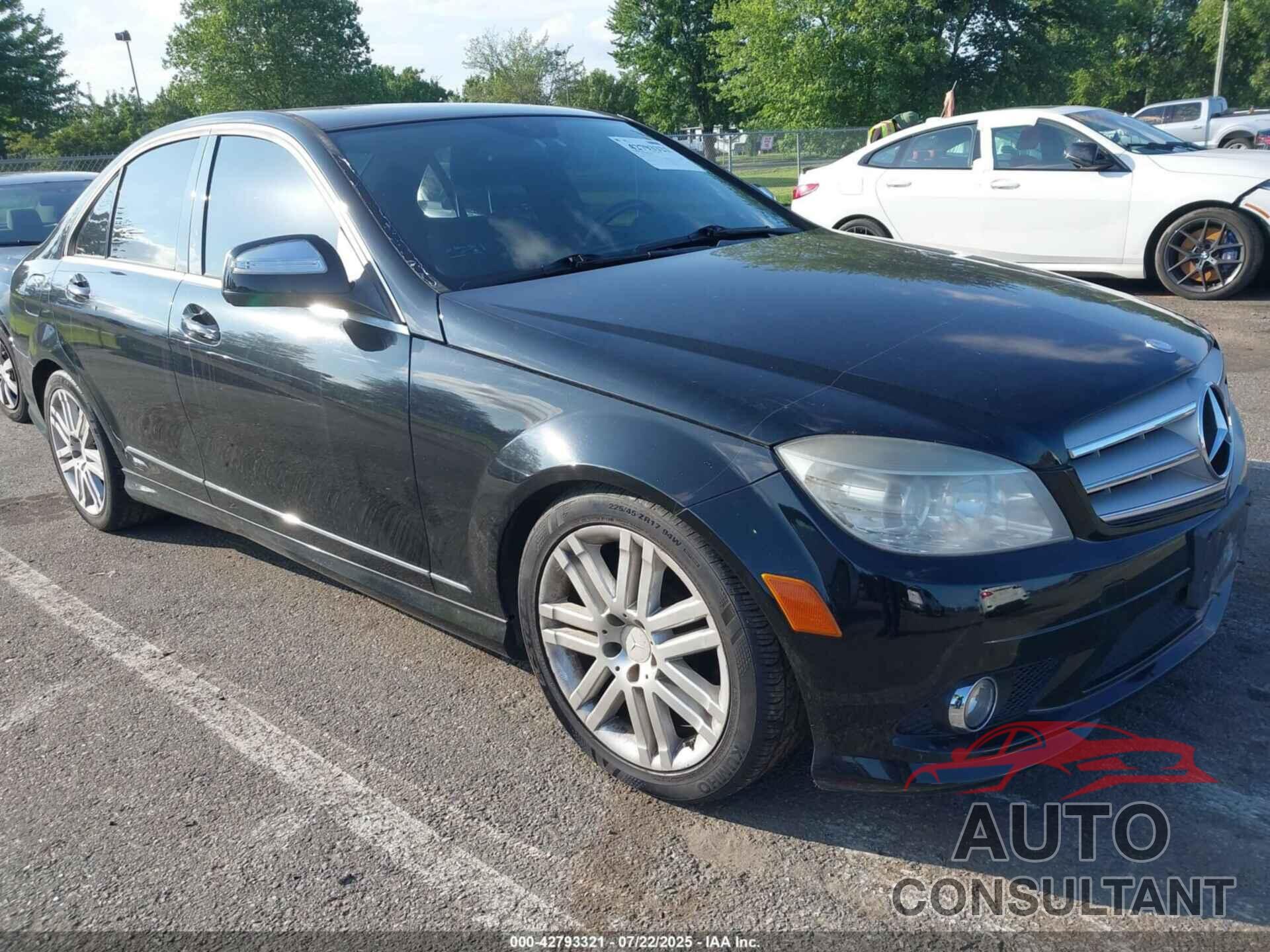 MERCEDES-BENZ C 300 2009 - WDDGF81X49R068792