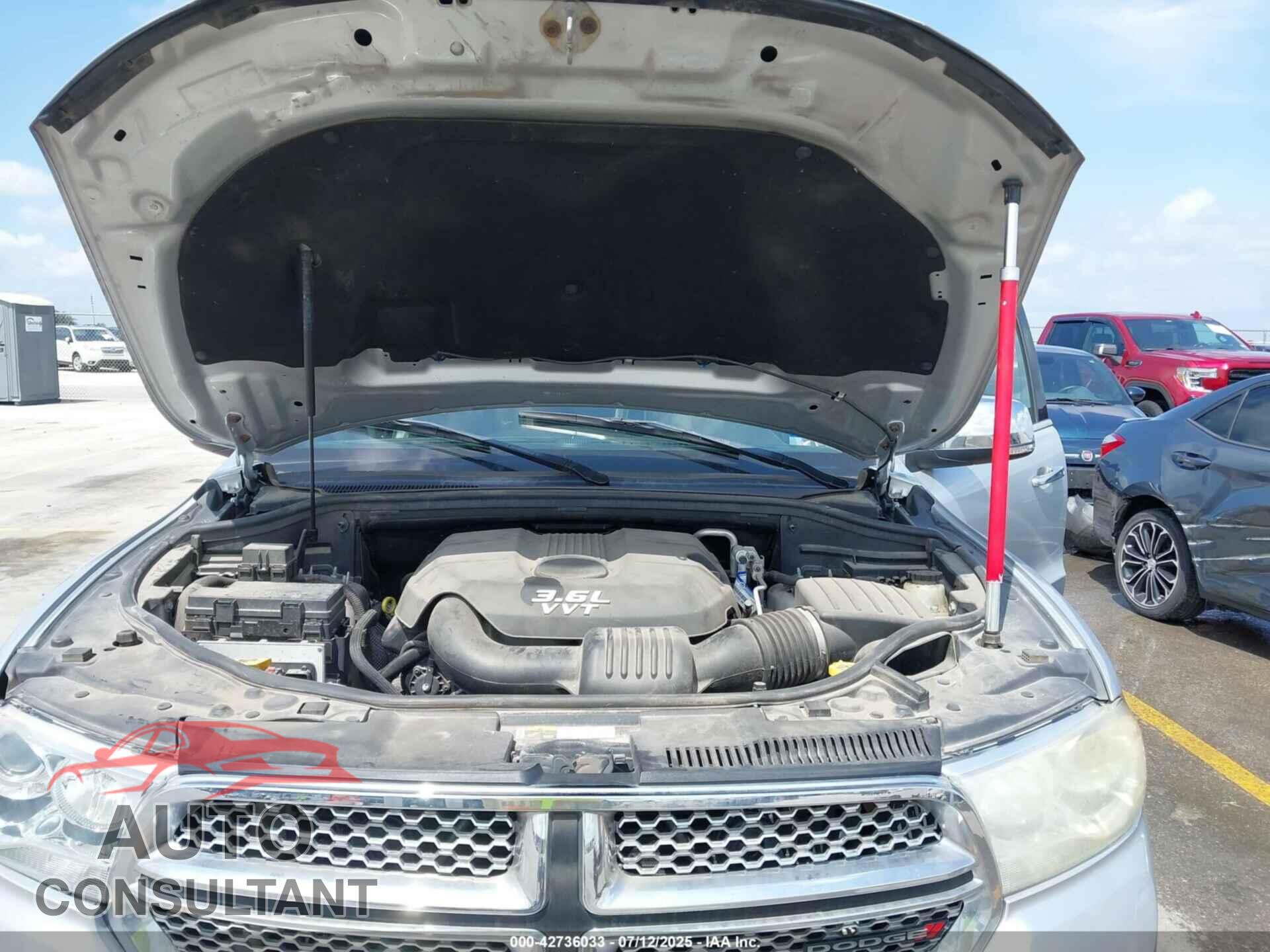 DODGE DURANGO 2013 - 1C4RDHEG0DC571833