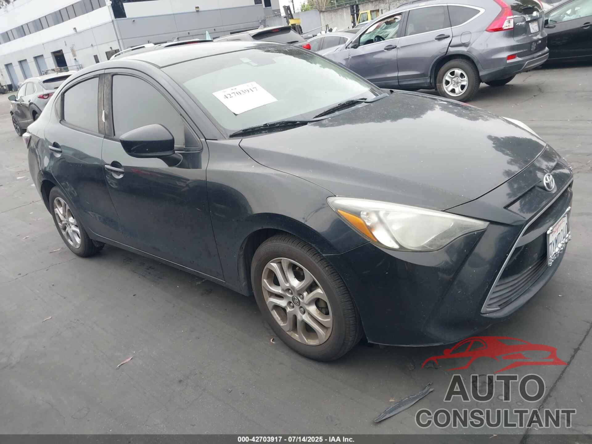 TOYOTA YARIS IA 2017 - 3MYDLBYV4HY181207
