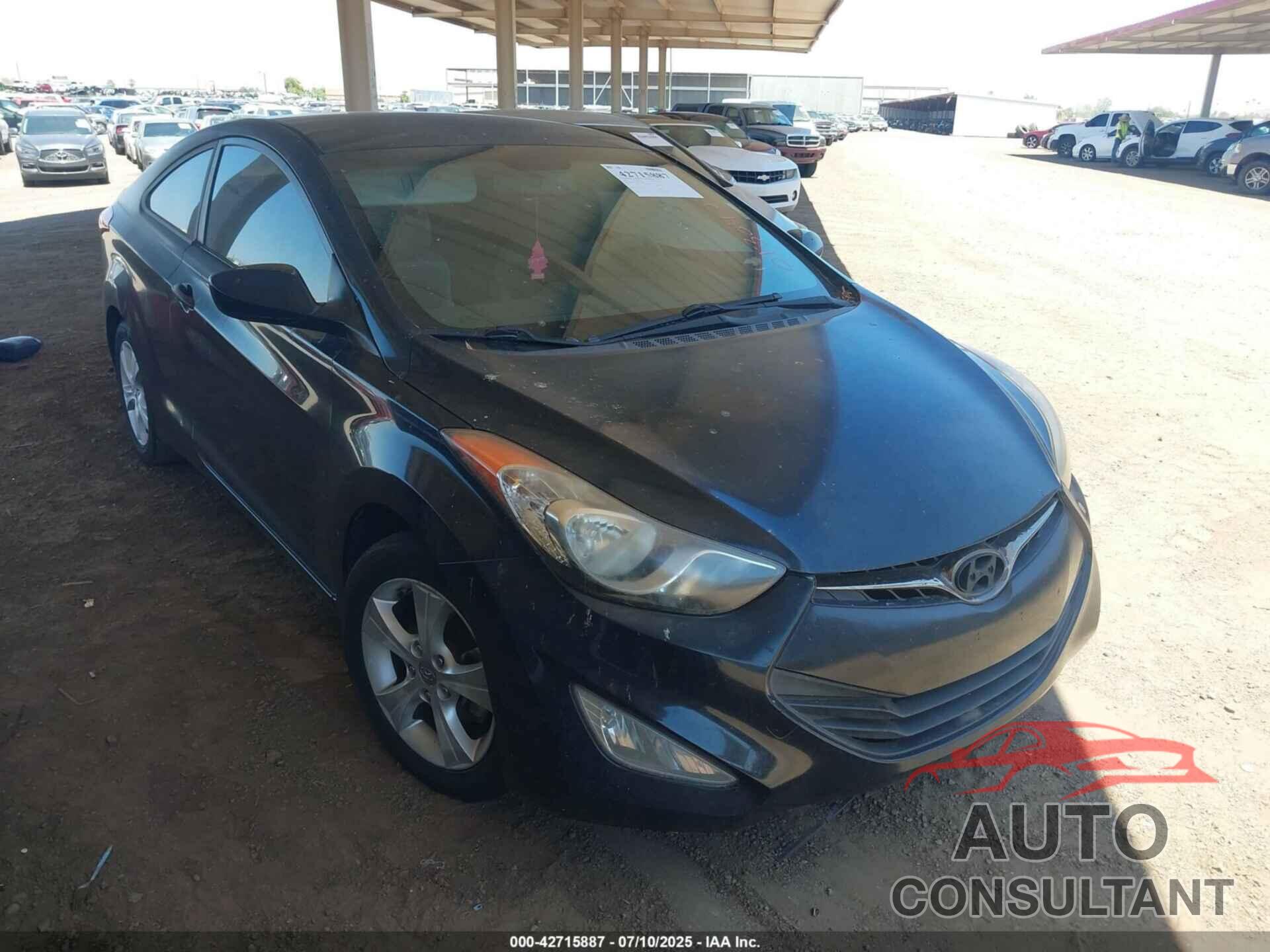 HYUNDAI ELANTRA 2013 - KMHDH6AE0DU013042