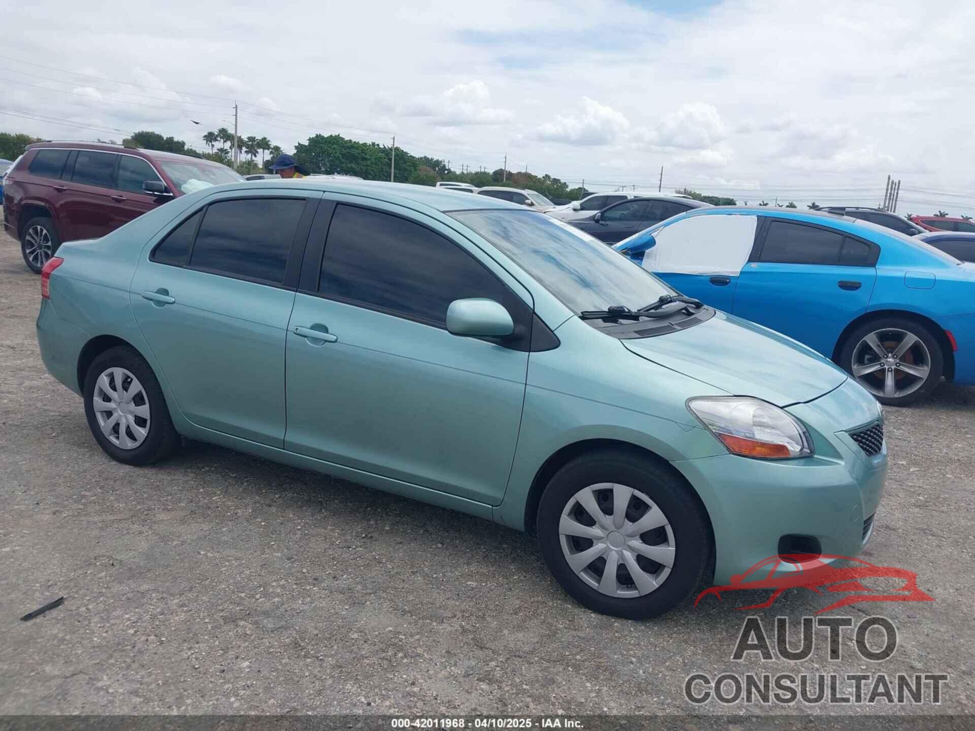 TOYOTA YARIS 2010 - JTDBT4K32A4070723