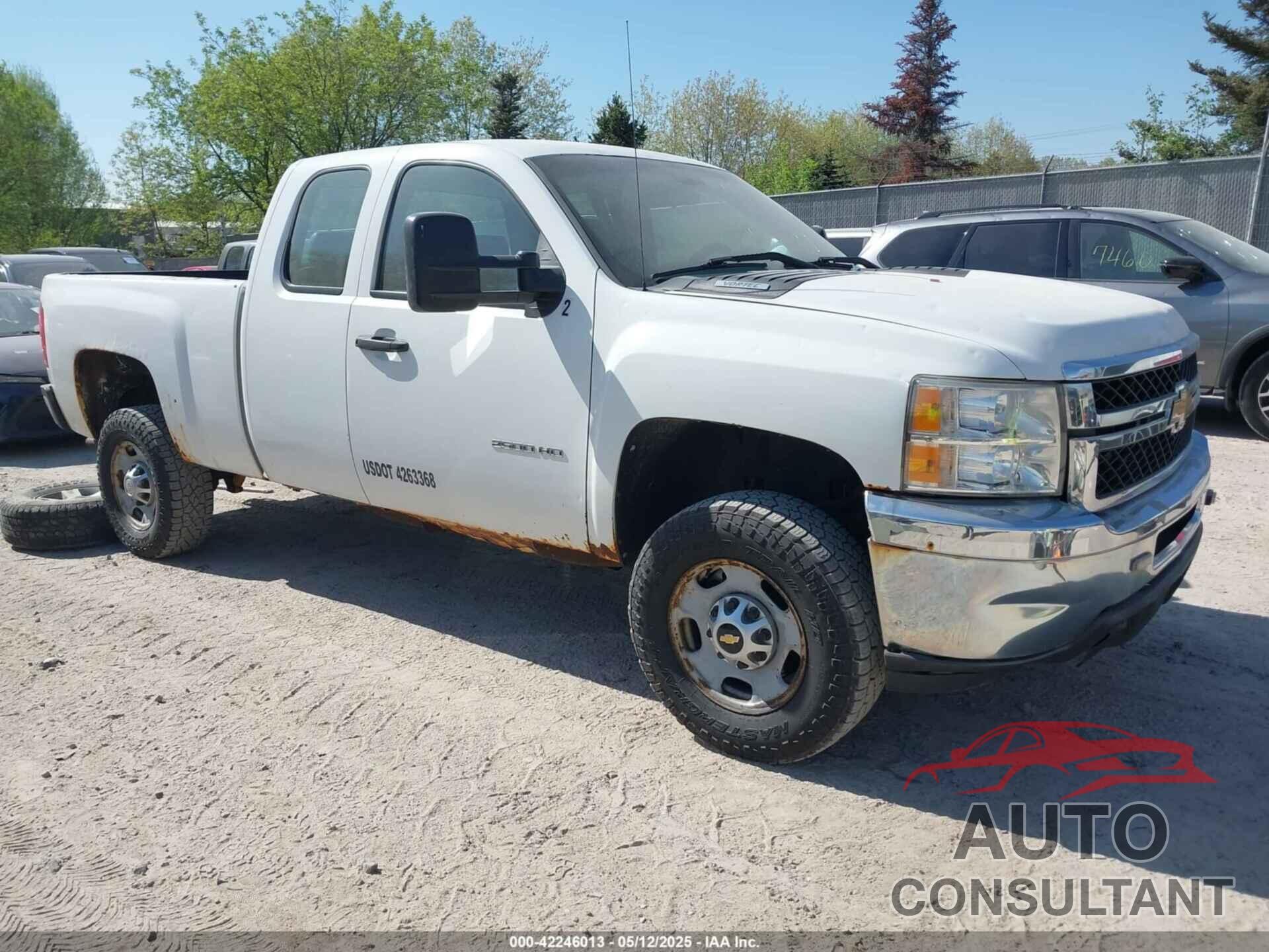 CHEVROLET SILVERADO 2500HD 2012 - 1GC2KVCG2CZ203478