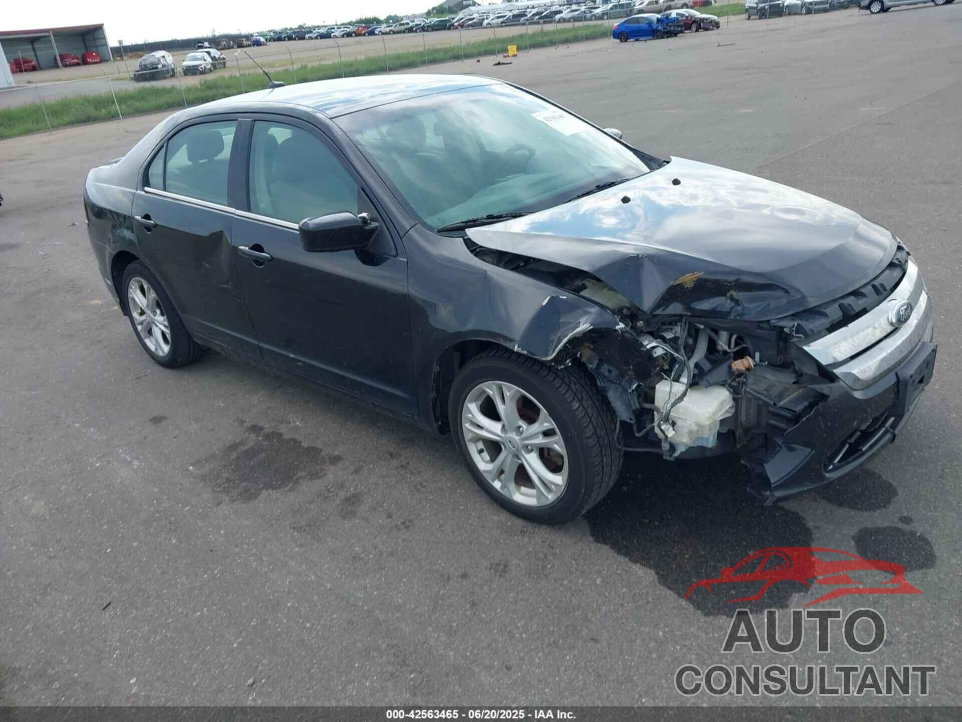 FORD FUSION 2012 - 3FAHP0HA3CR144230