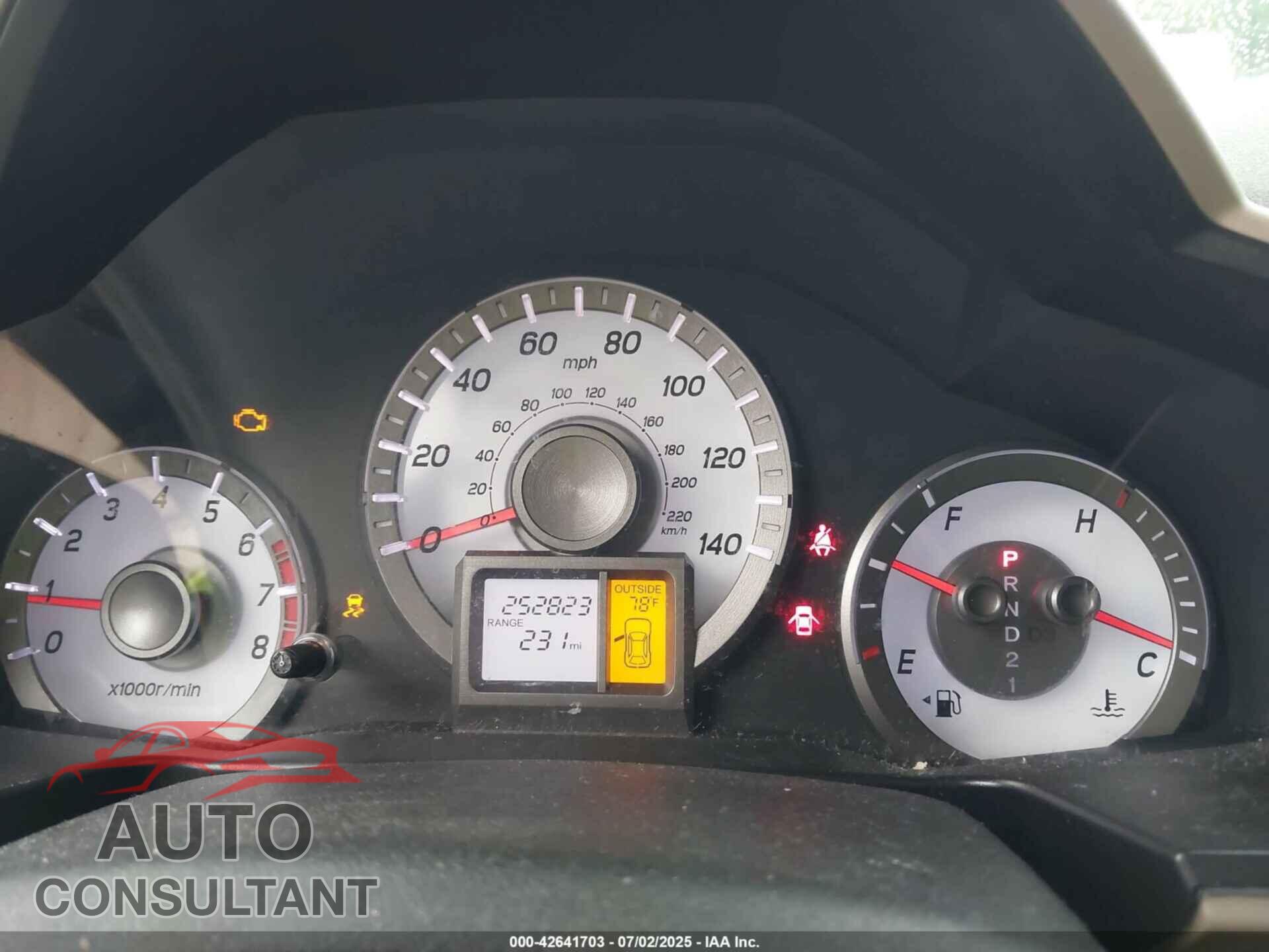 HONDA PILOT 2014 - 5FNYF3H41EB005453