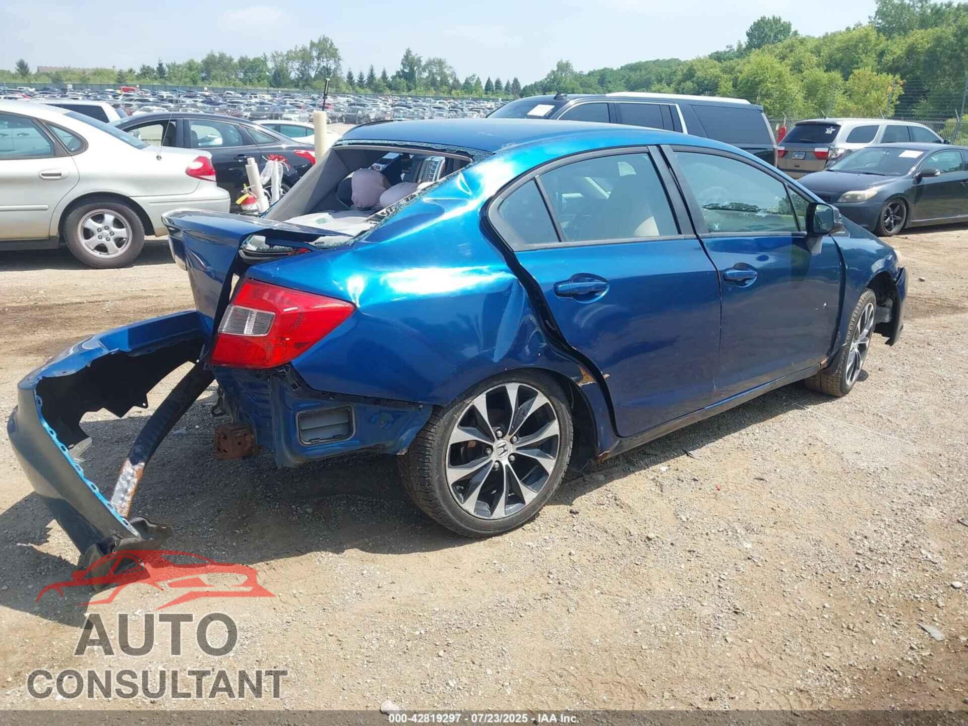 HONDA CIVIC 2012 - 19XFB2F55CE074920