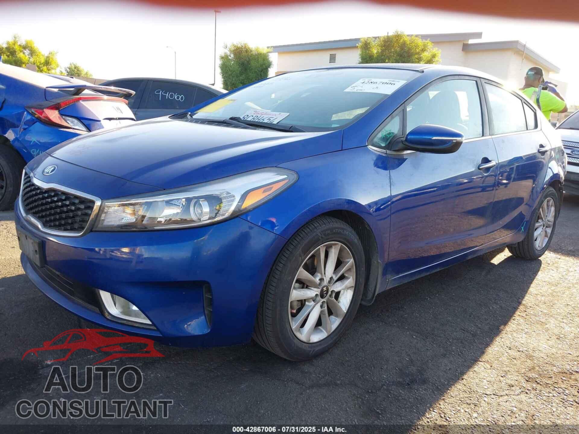 KIA FORTE 2017 - 3KPFL4A79HE046529