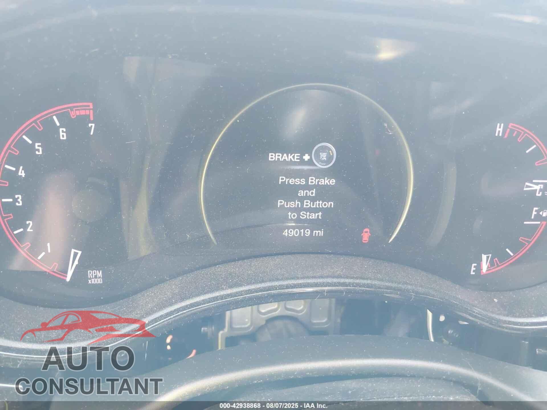 DODGE DURANGO 2021 - 1C4RDJEG7MC849893