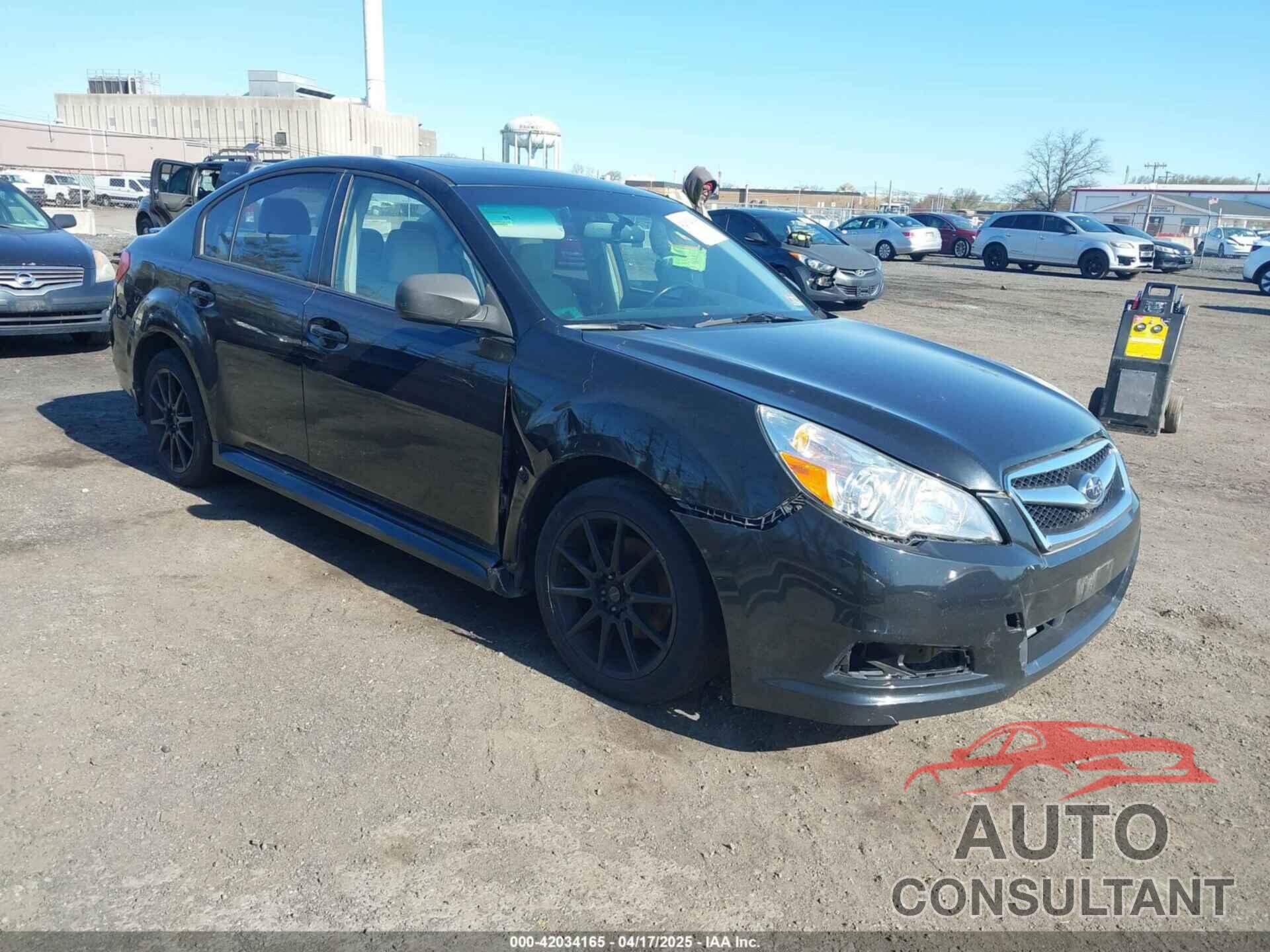 SUBARU LEGACY 2012 - 4S3BMBK66C3010450