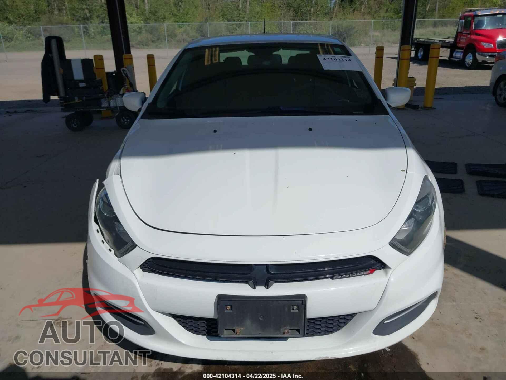 DODGE DART 2015 - 1C3CDFBB6FD306838