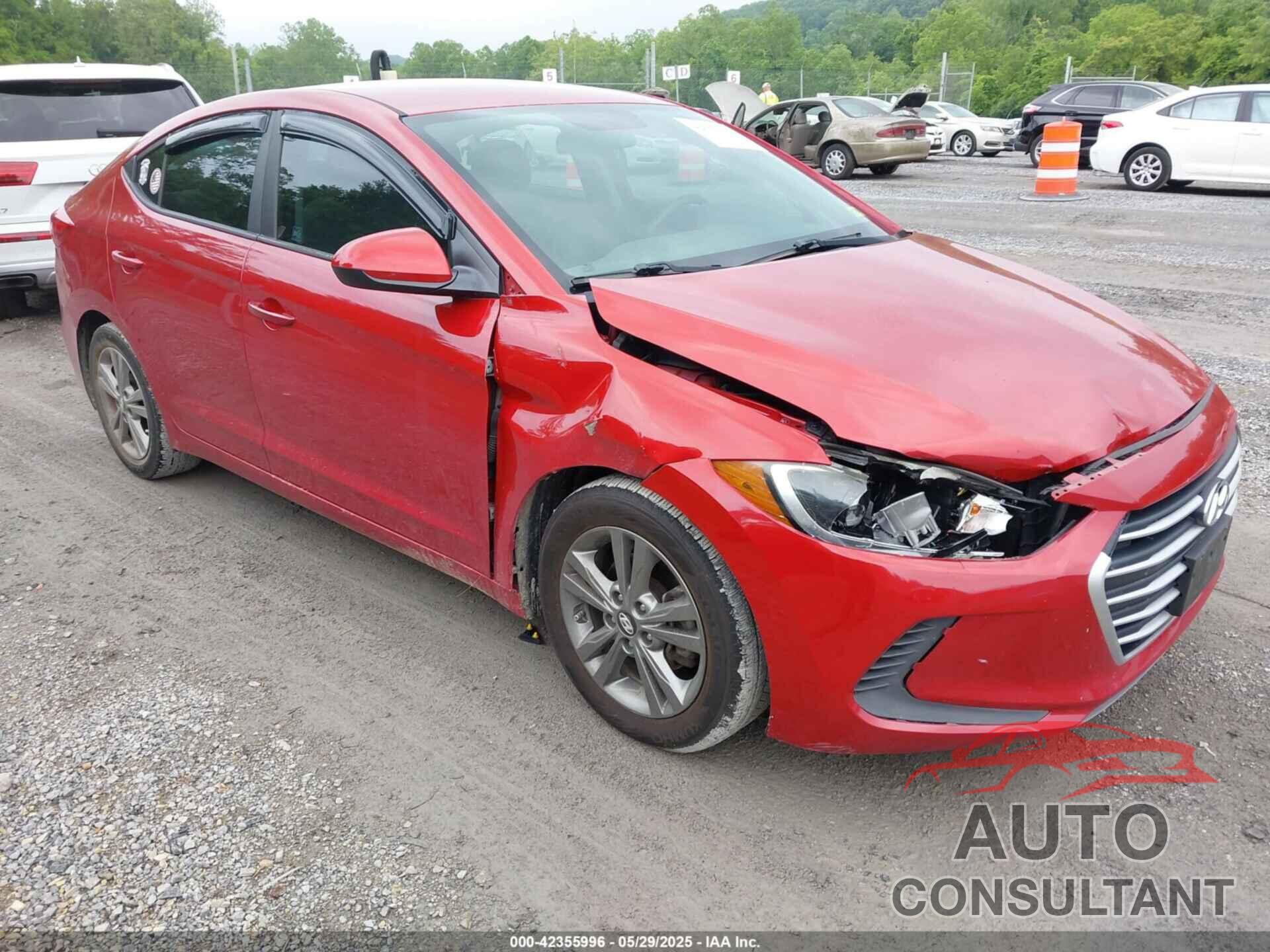 HYUNDAI ELANTRA 2017 - 5NPD84LF1HH011377