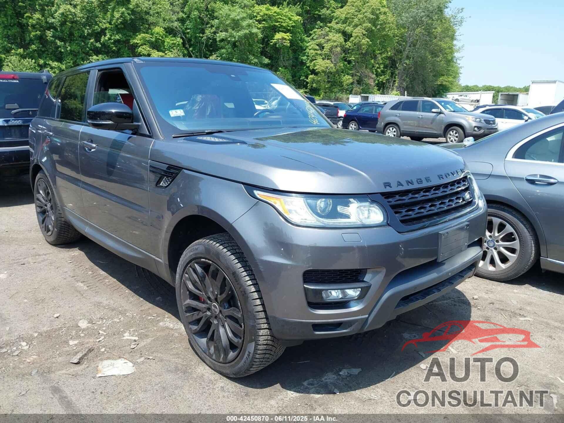 LAND ROVER RANGE ROVER SPORT 2016 - SALWR2EF7GA593524