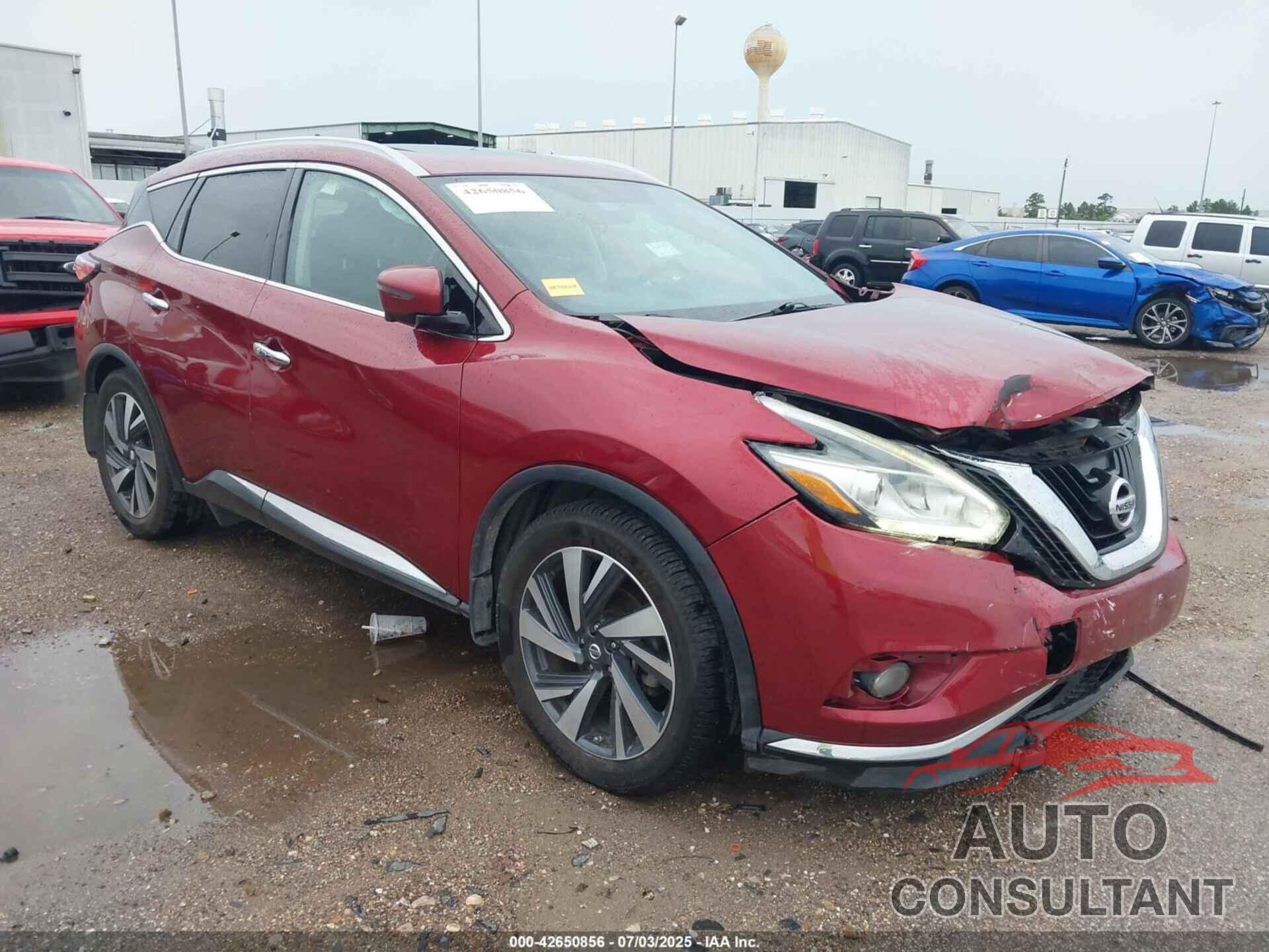 NISSAN MURANO 2018 - 5N1AZ2MG4JN183674