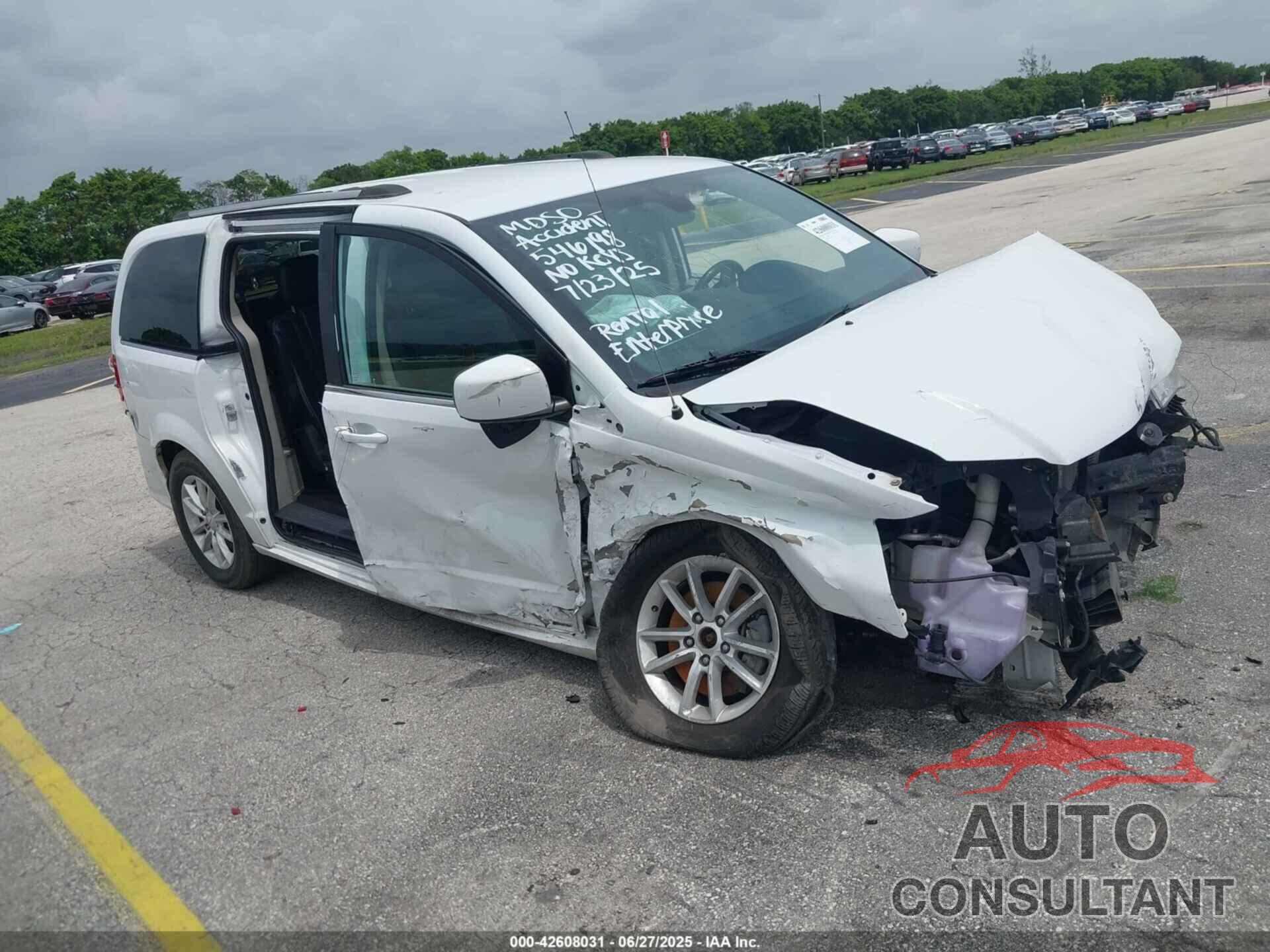 DODGE GRAND CARAVAN 2019 - 2C4RDGCG5KR546198