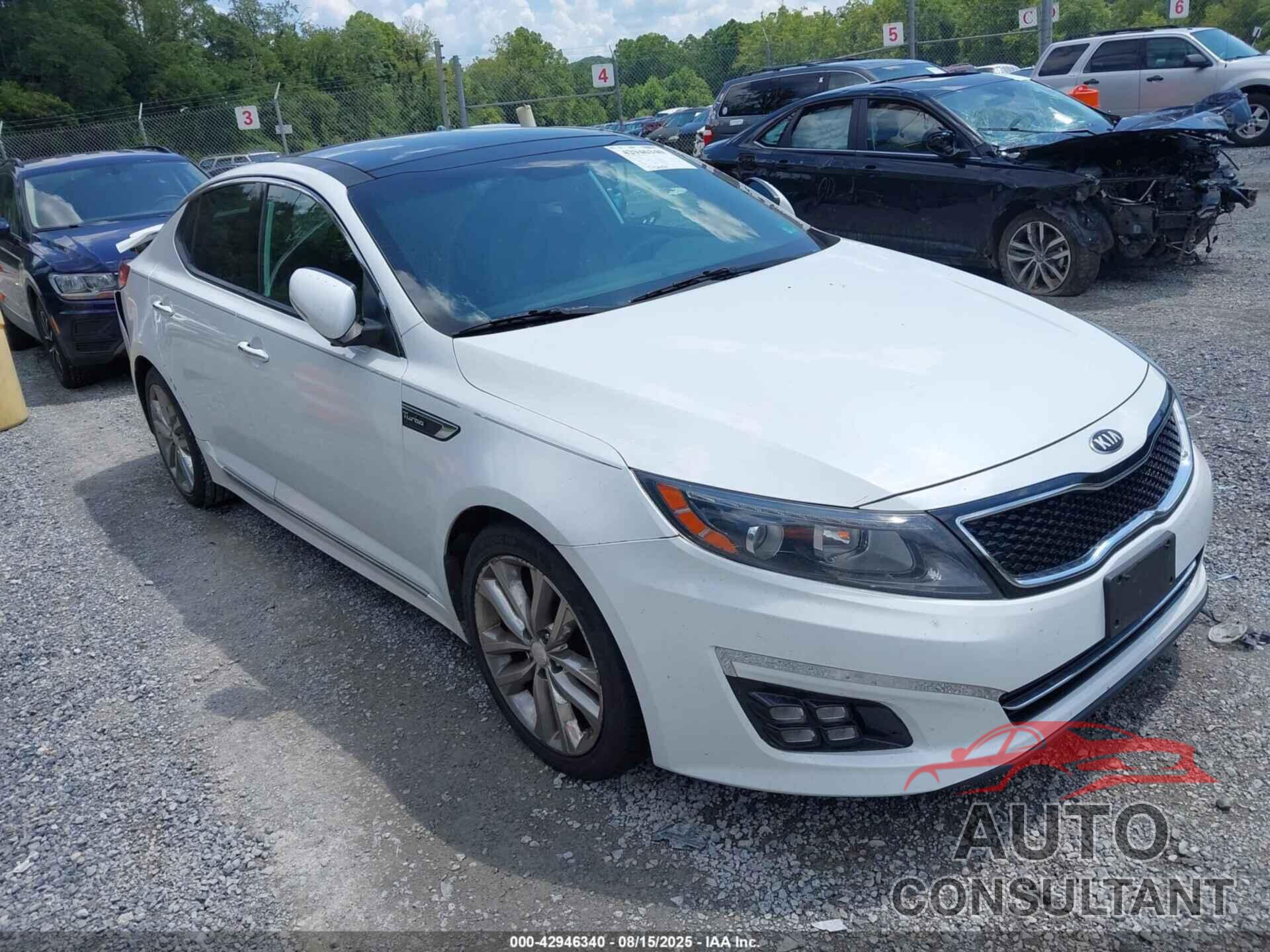 KIA OPTIMA 2014 - 5XXGR4A62EG276393