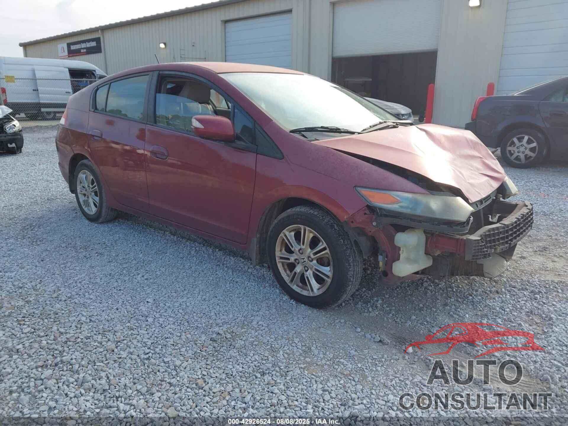 HONDA INSIGHT 2010 - JHMZE2H71AS029291